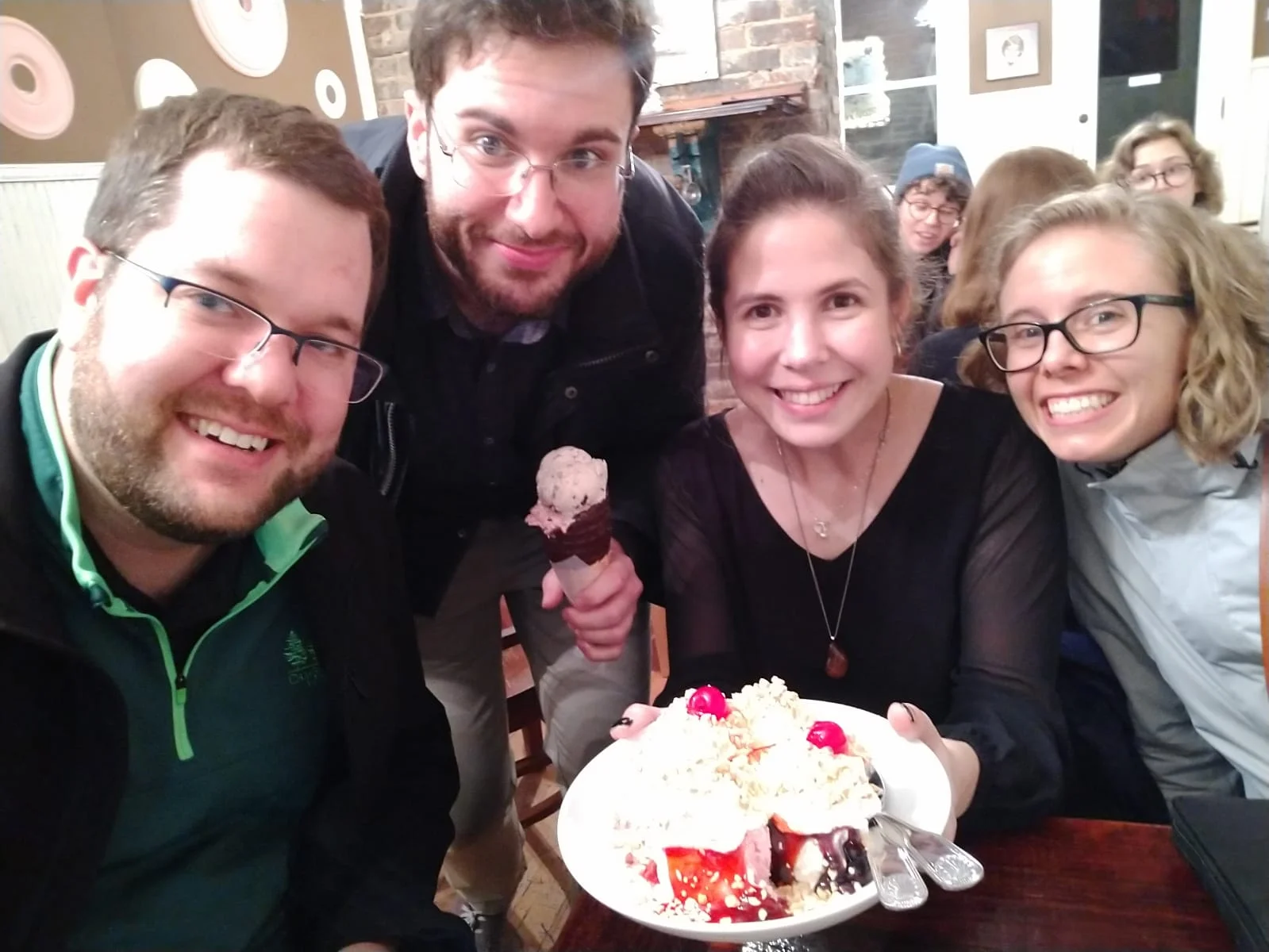 Sometimes you just need ice cream after a full day of rehearsing...