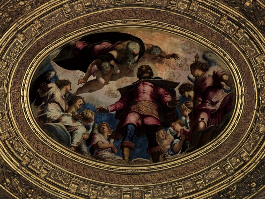 Glorification of Saint Roch - Tintoretto
