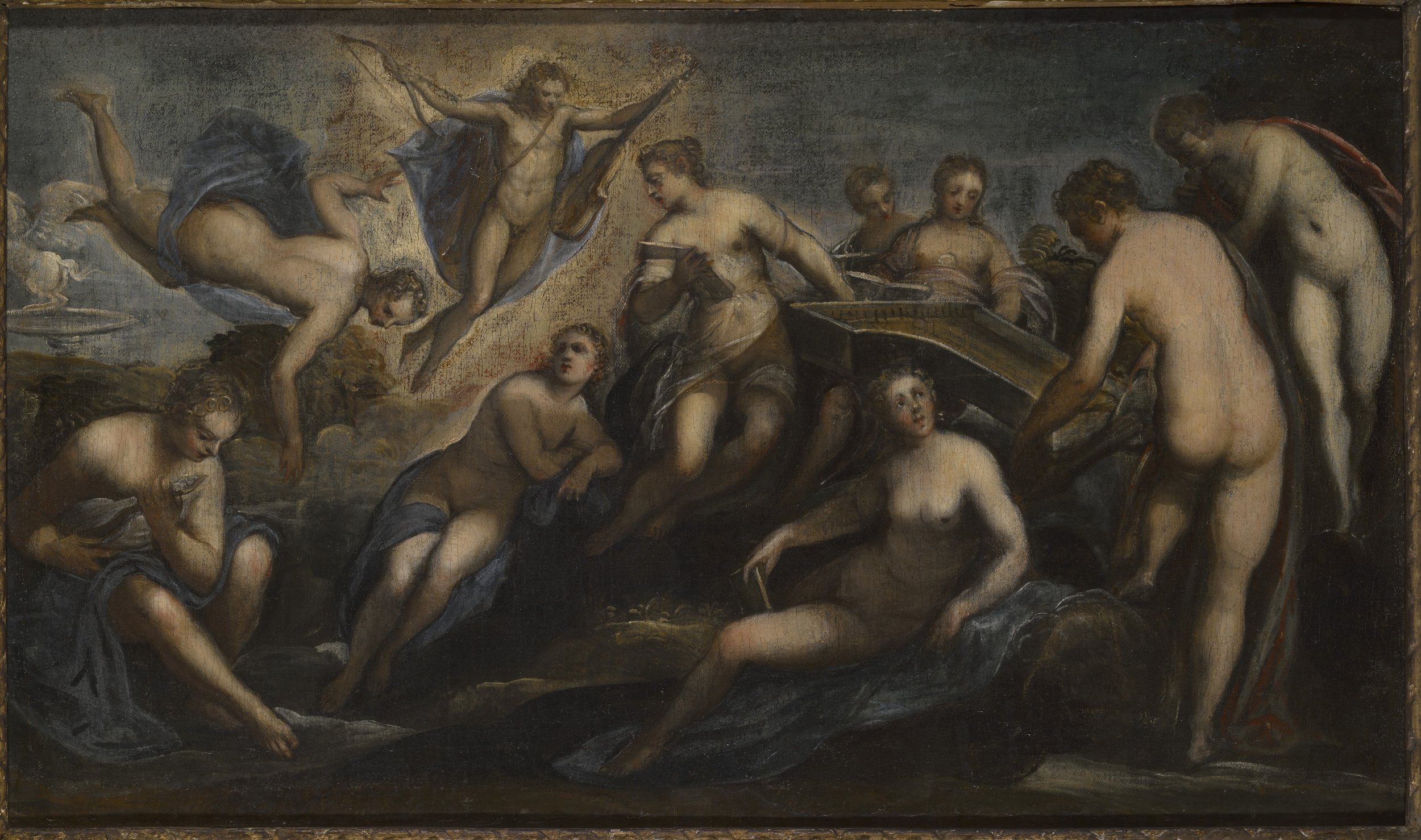 Apollo and the Concert of Muses - Tintoretto