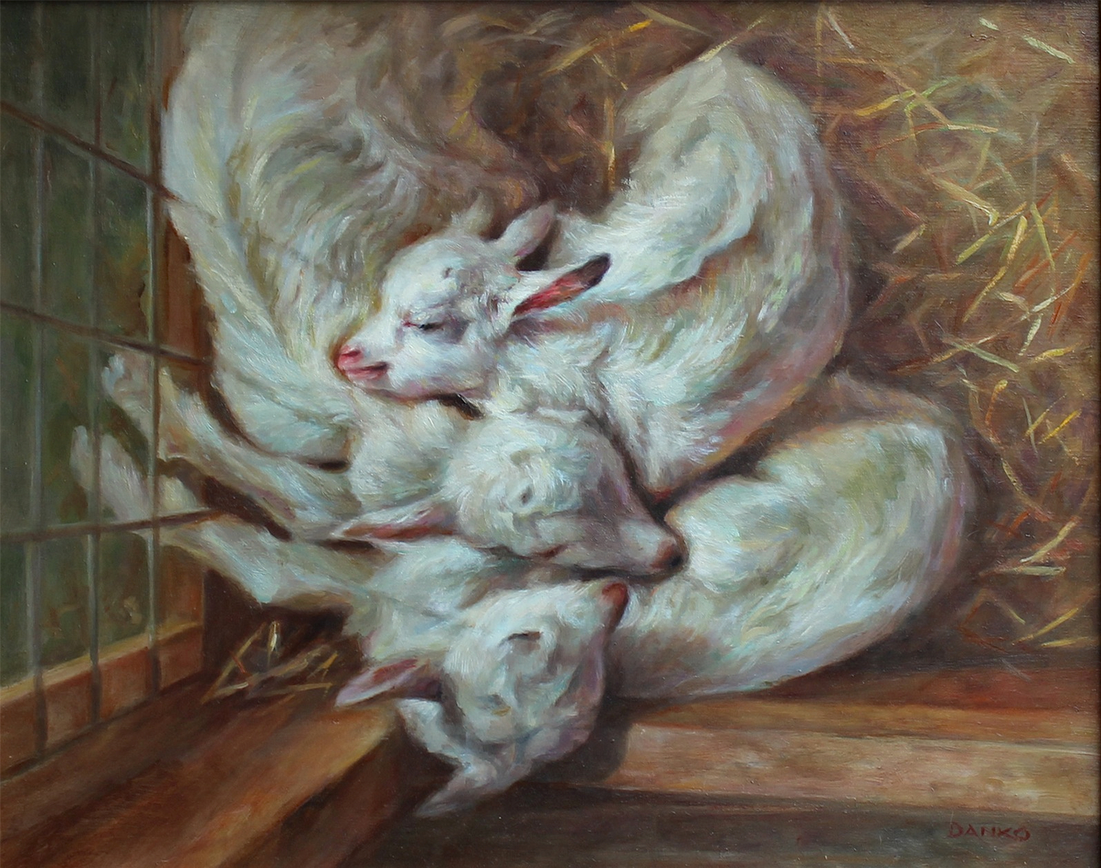 Danko Joyce,The Goat Huddle, oil,16x20,$1200.jpg