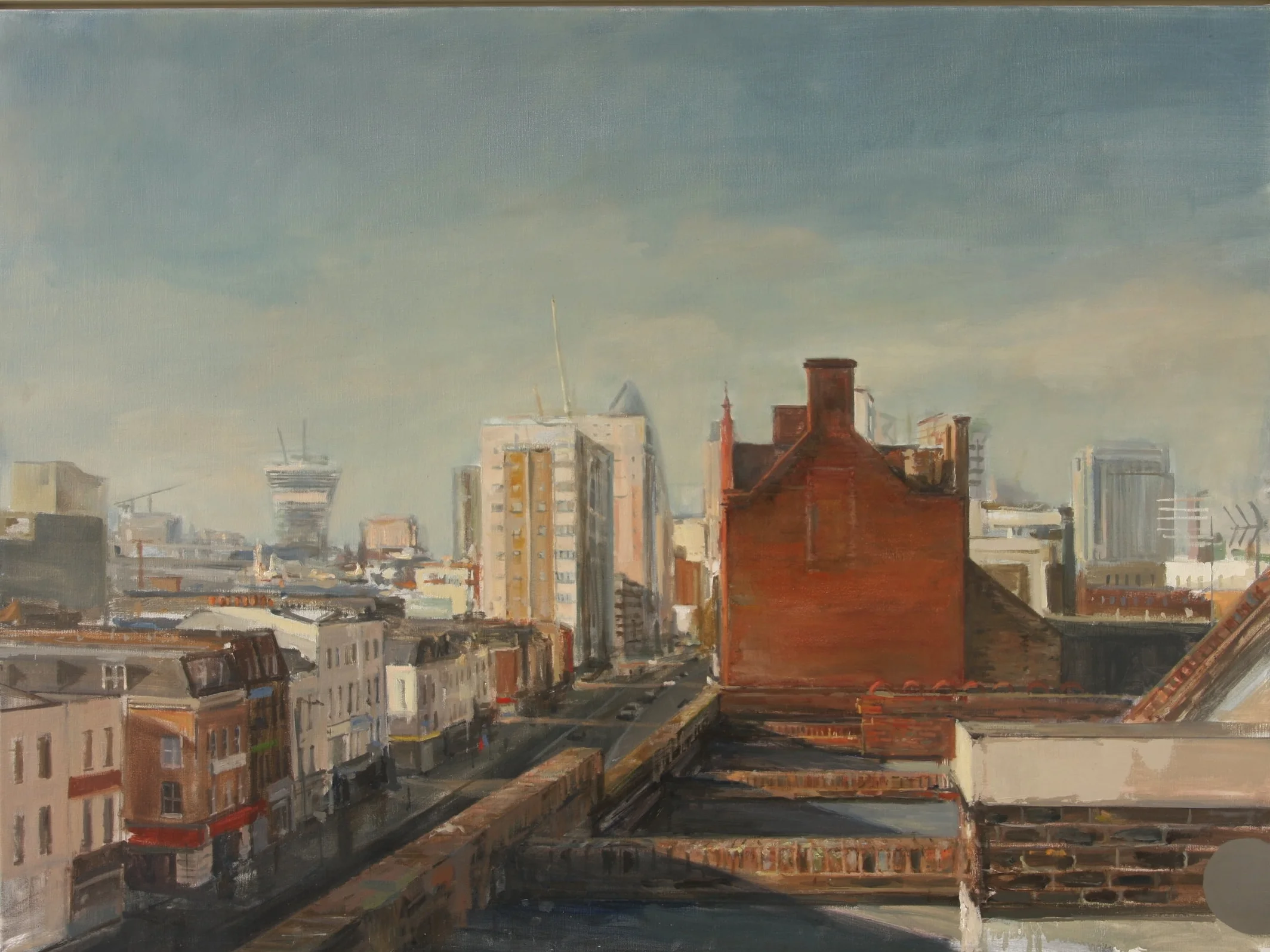 London, 90x130, olie op doek, verkocht