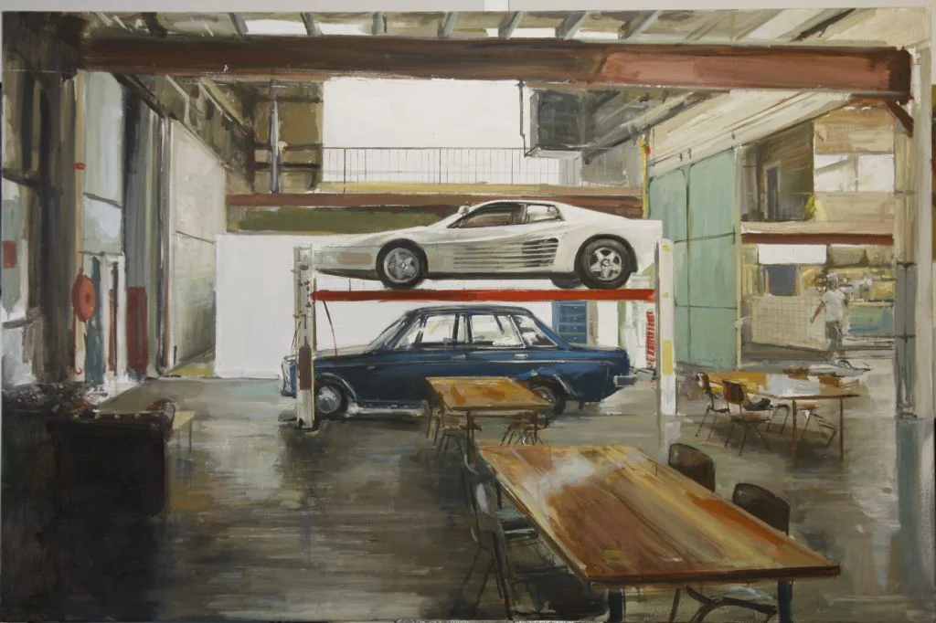 Goudfazant, 120x180, olie op doek, verkocht