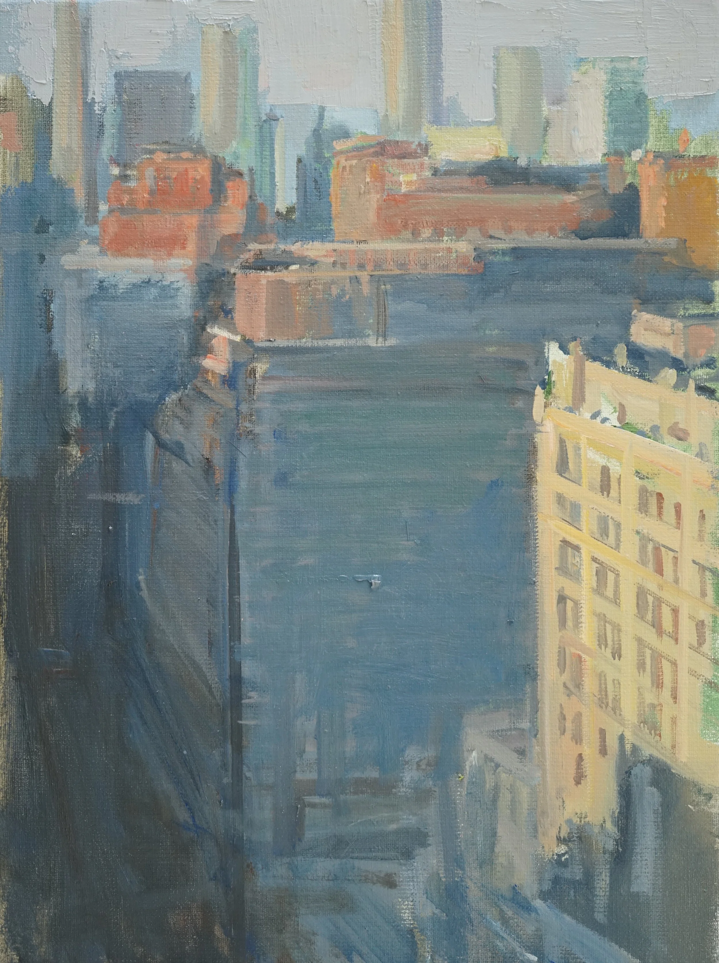 Depth, olie op doek, 30x40 O