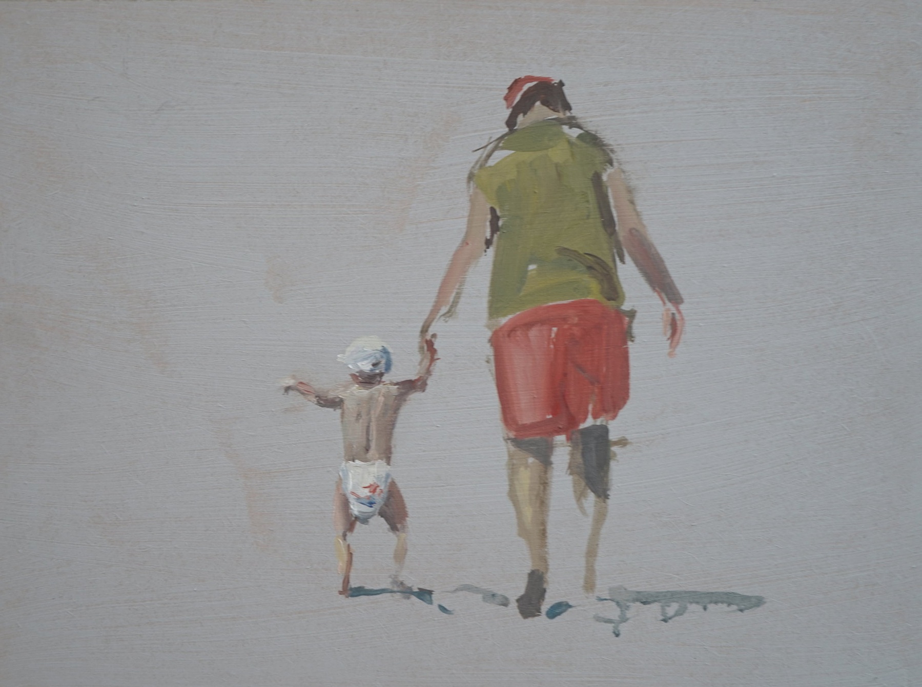 De Buurtjes, 40x50, verkocht