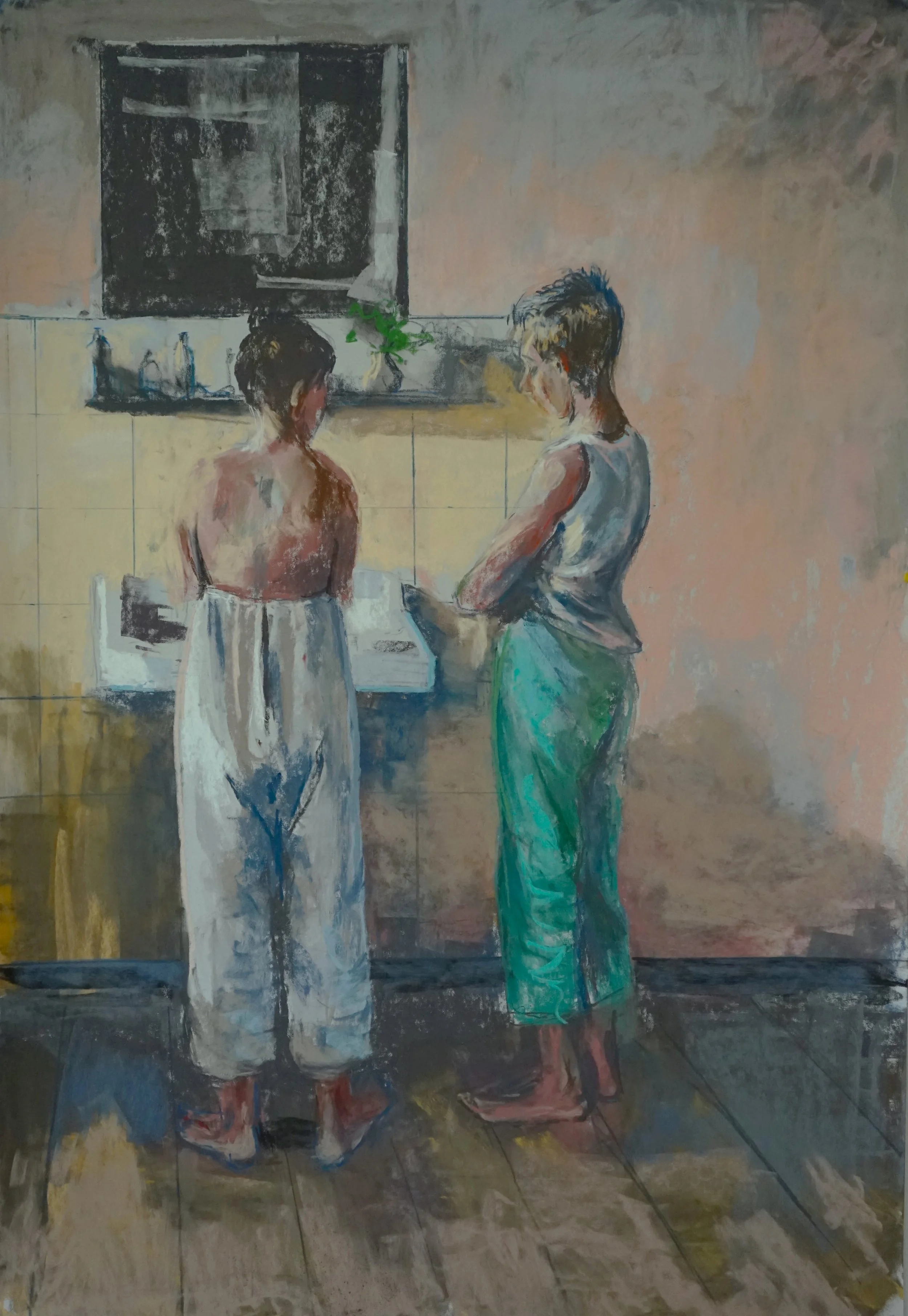 Mode, pastel 70x100 2022