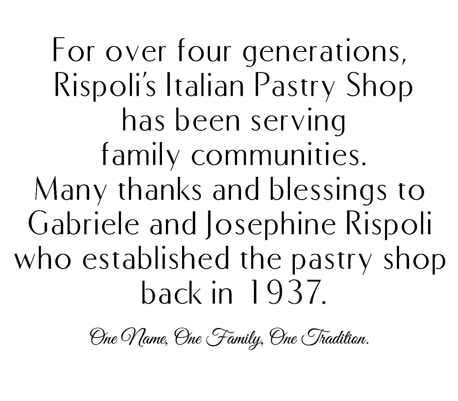 Rispoli Pastry Shop