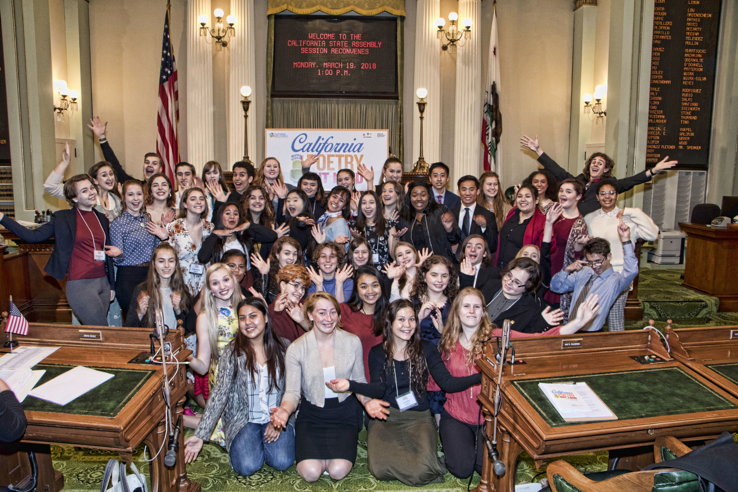 2018 California Poetry Out Loud State Finals