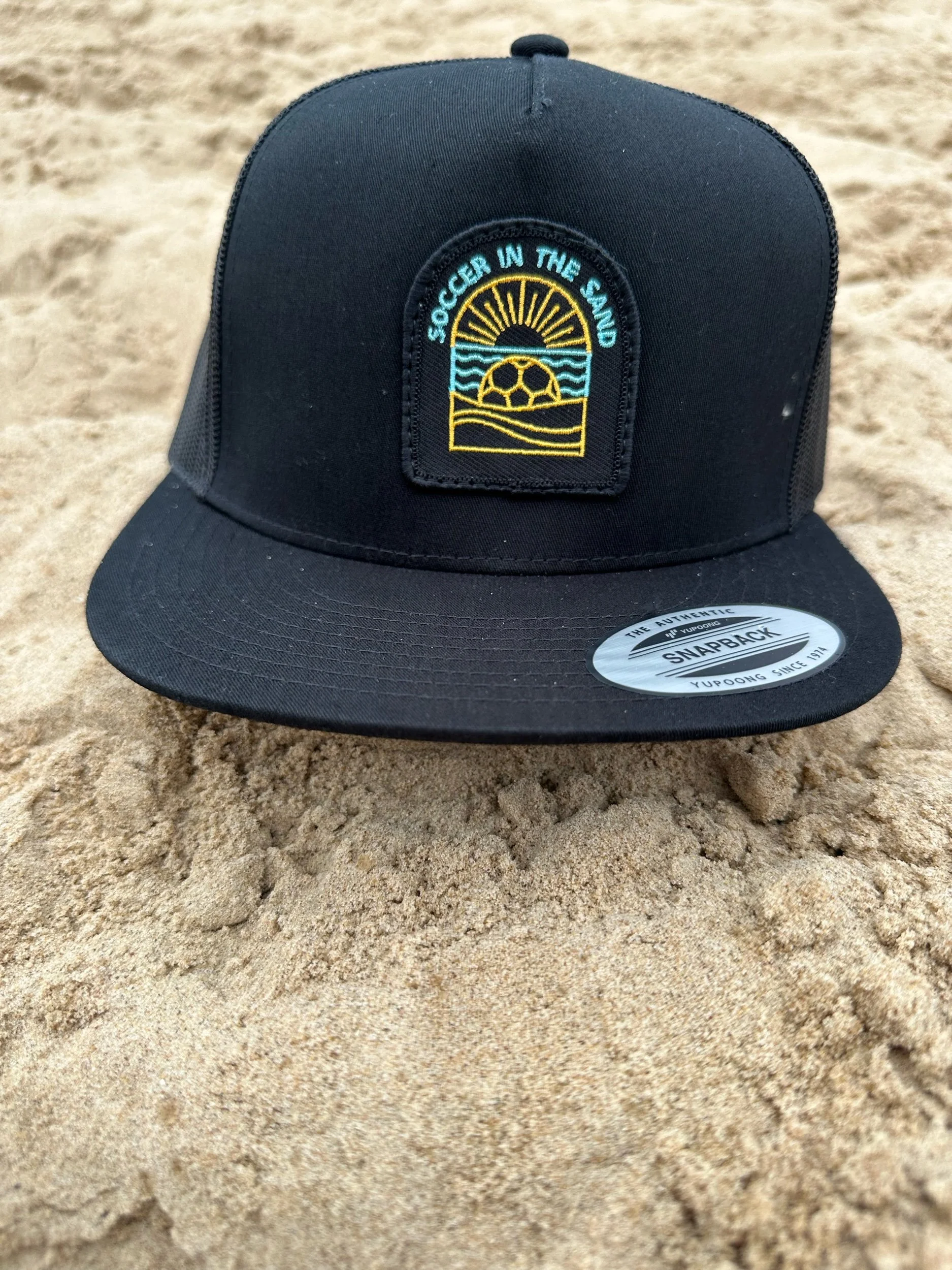 Black Trucker Hat