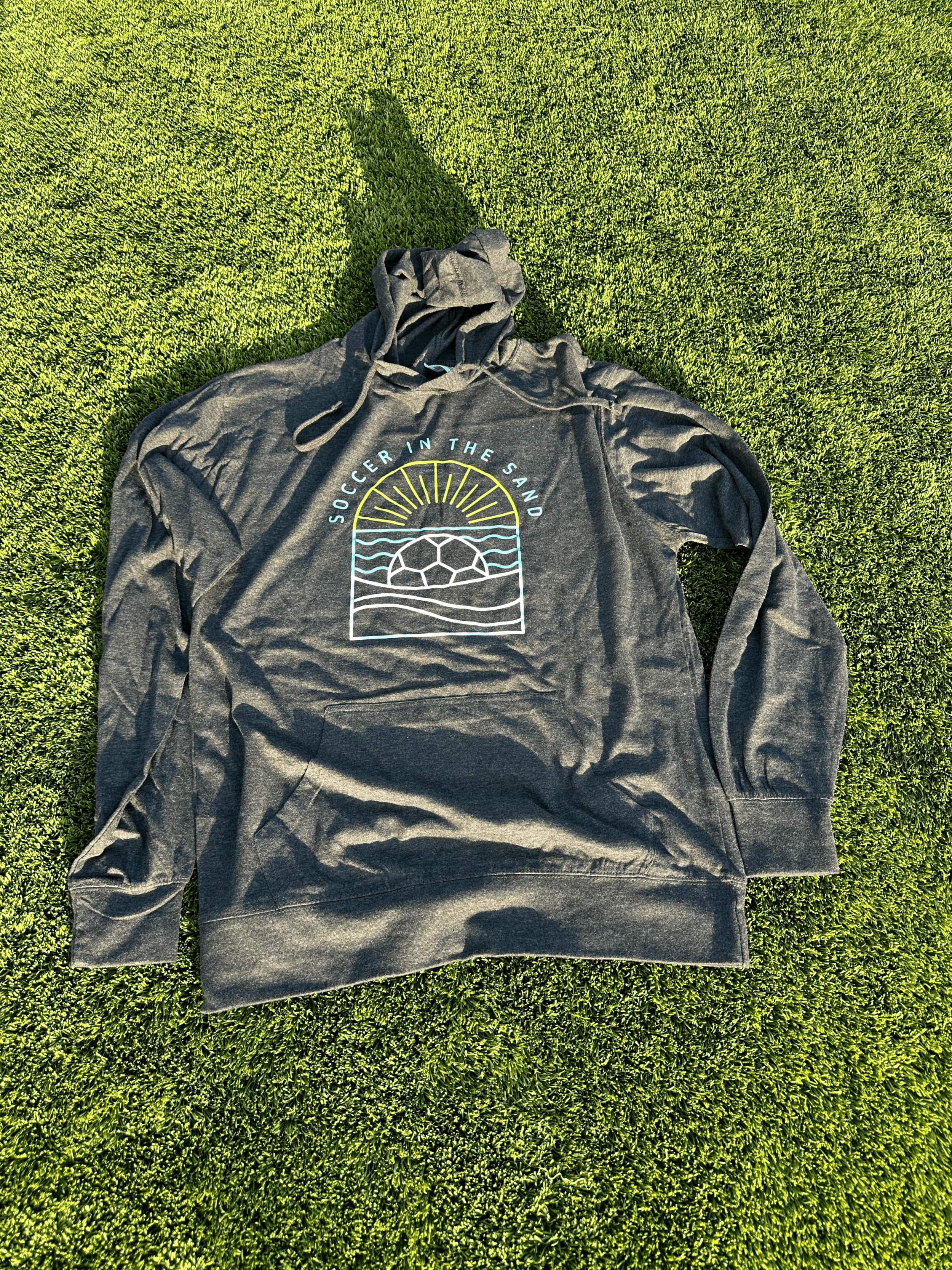 Charcoal Lightweight Hoodie