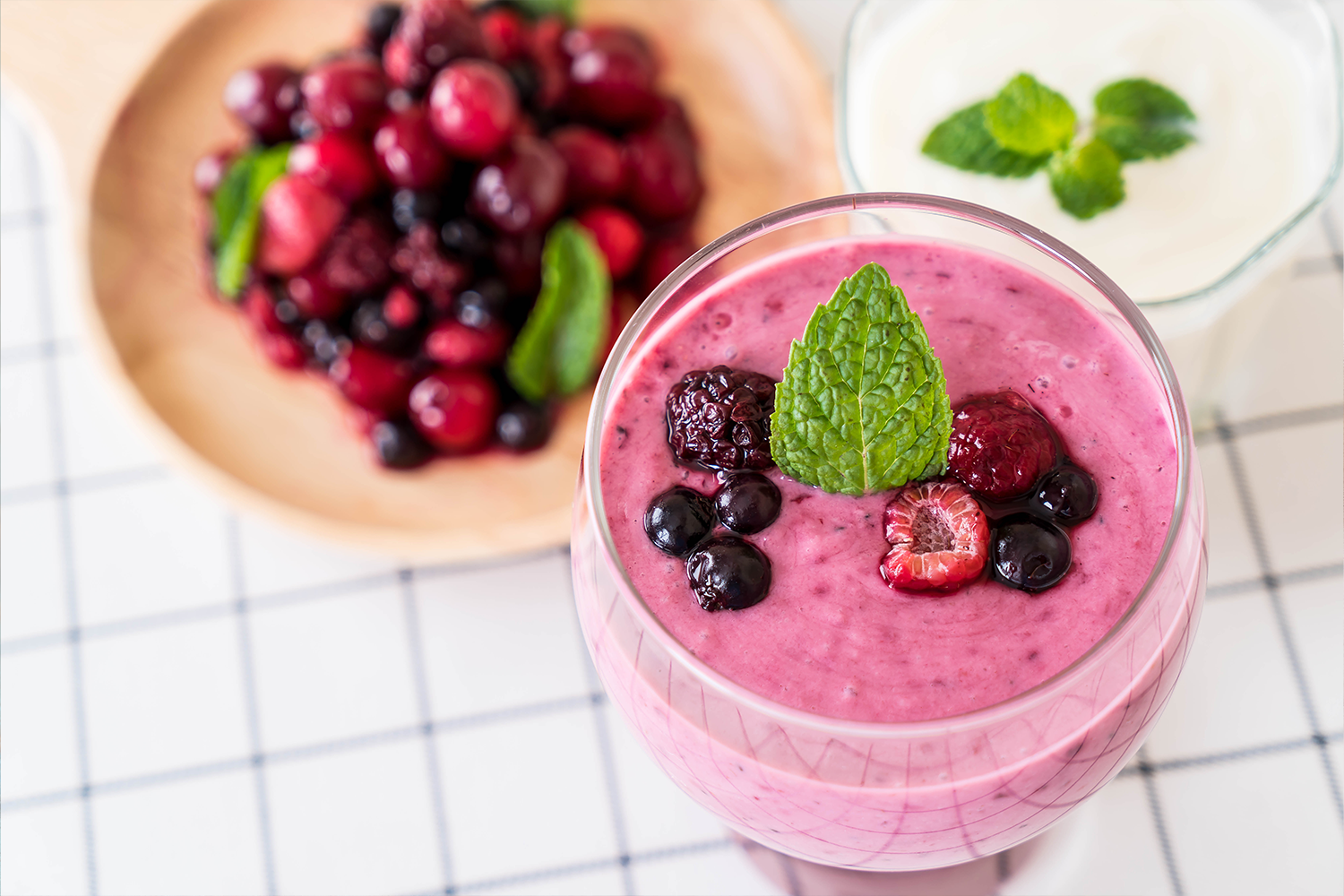 Berry Mint Smoothie
