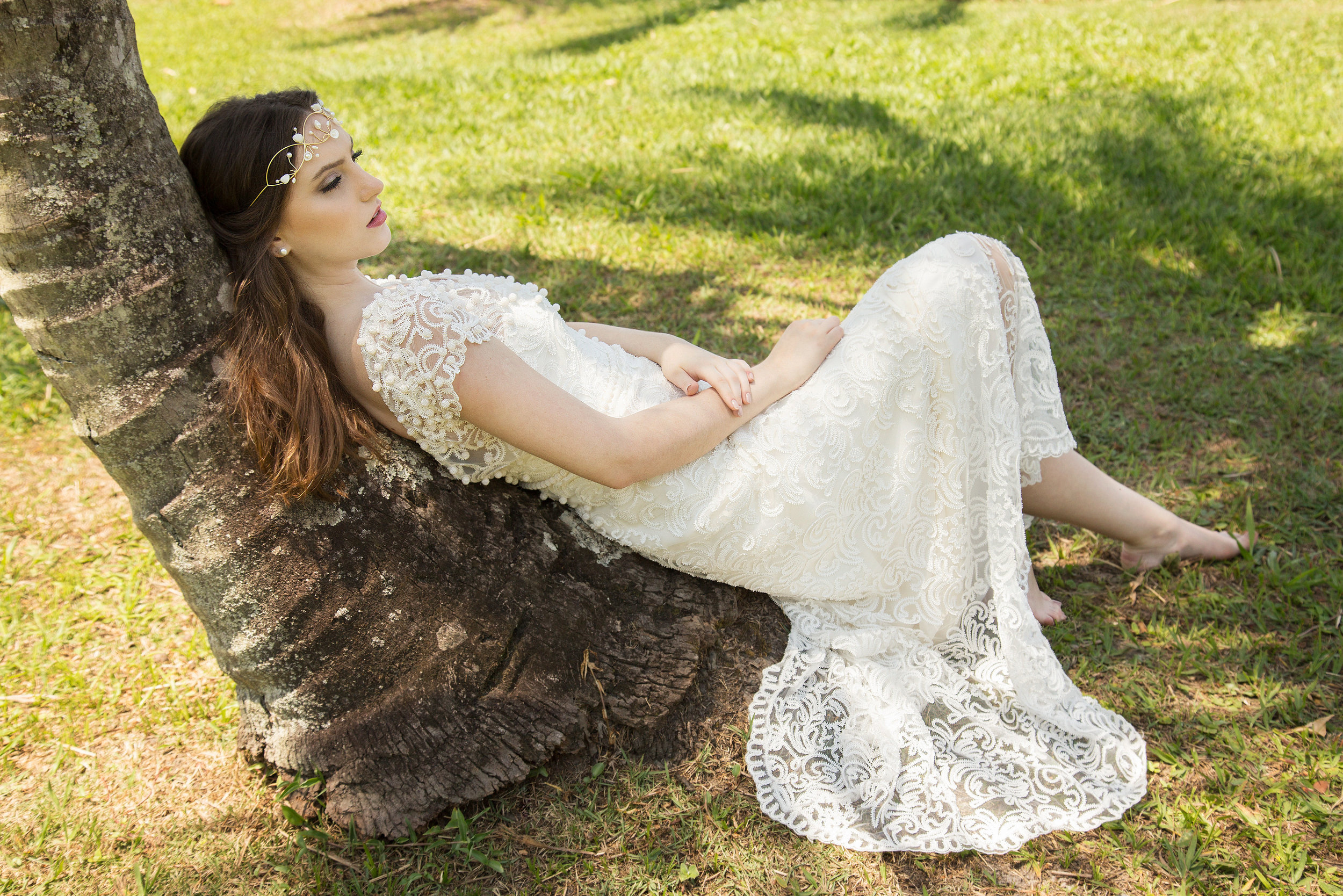 Vestido Noiva Leve Renda Casamento Praia Campo