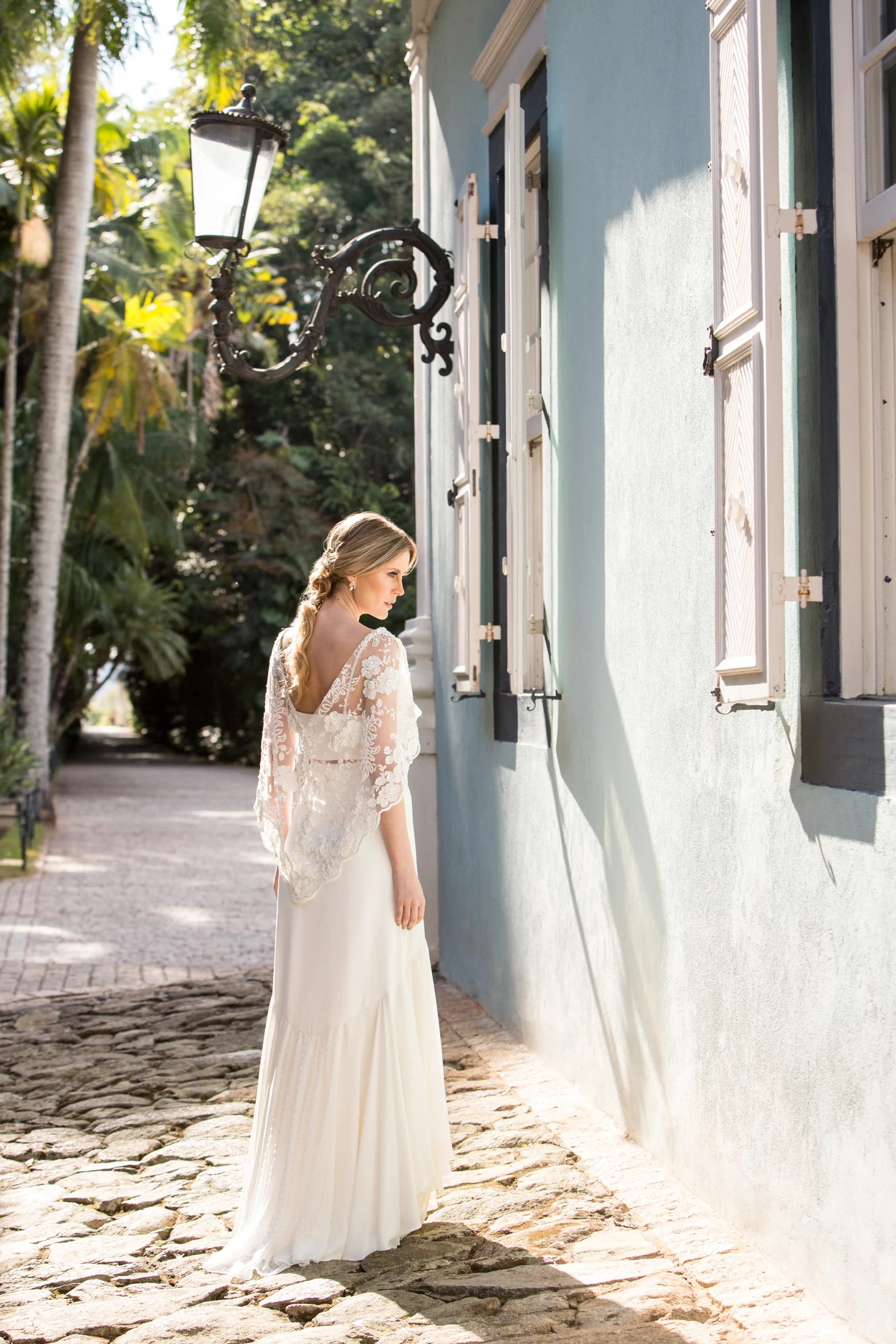 Vestido Noiva Leve Renda Casamento Praia Campo