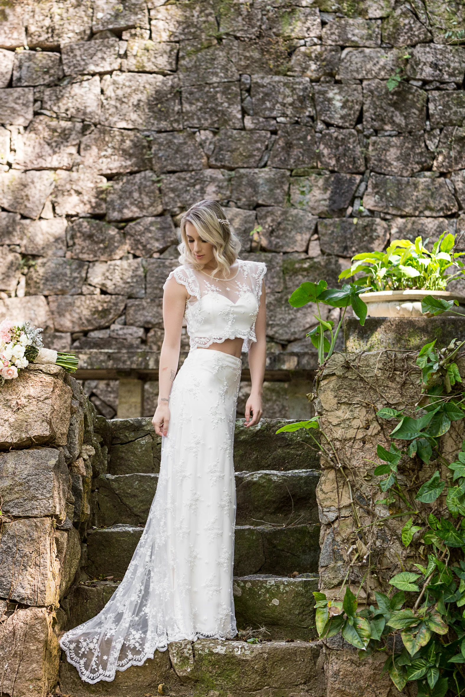 Vestido Noiva Leve Renda Casamento Praia Campo