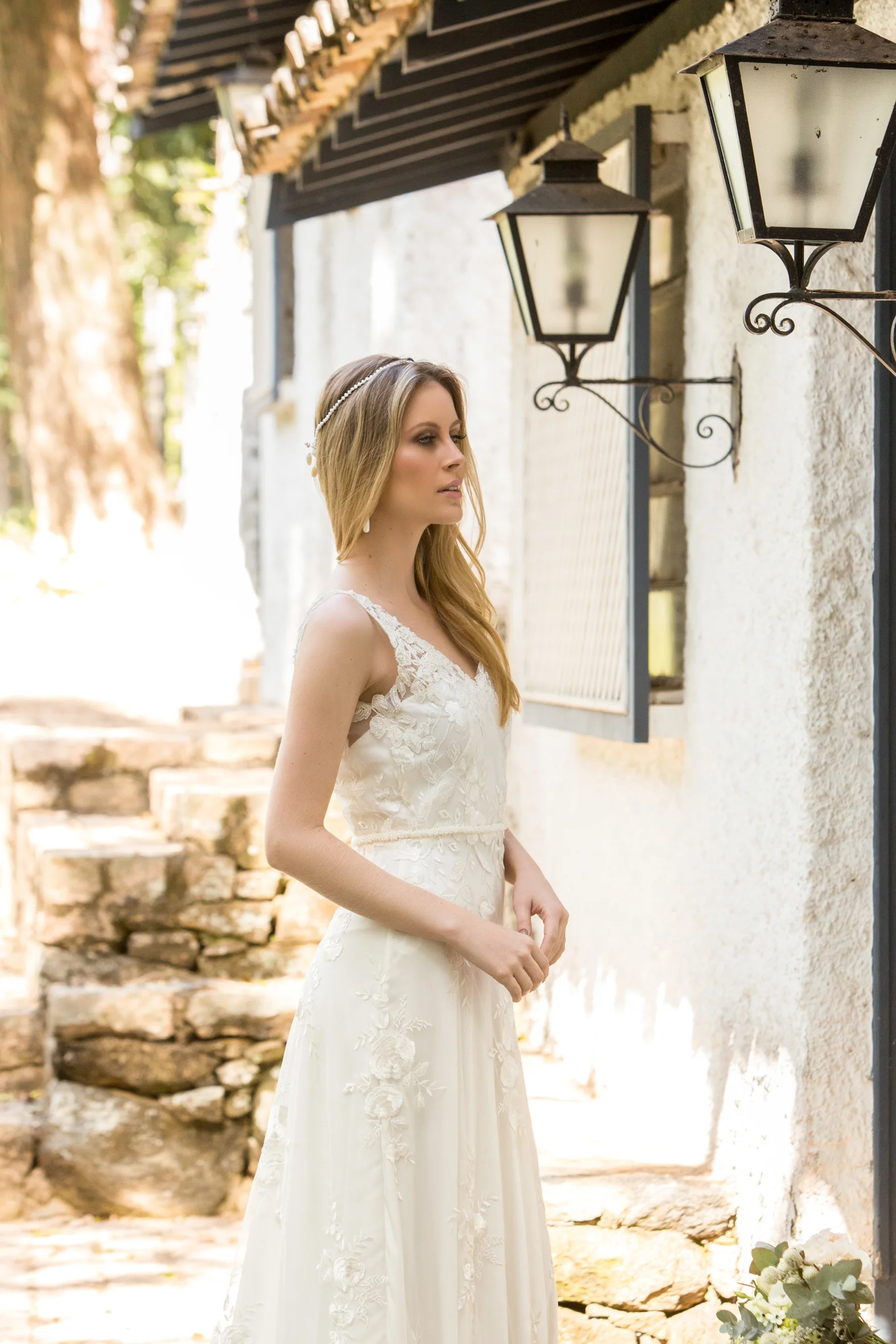 Vestido Noiva Leve Renda Casamento Praia Campo