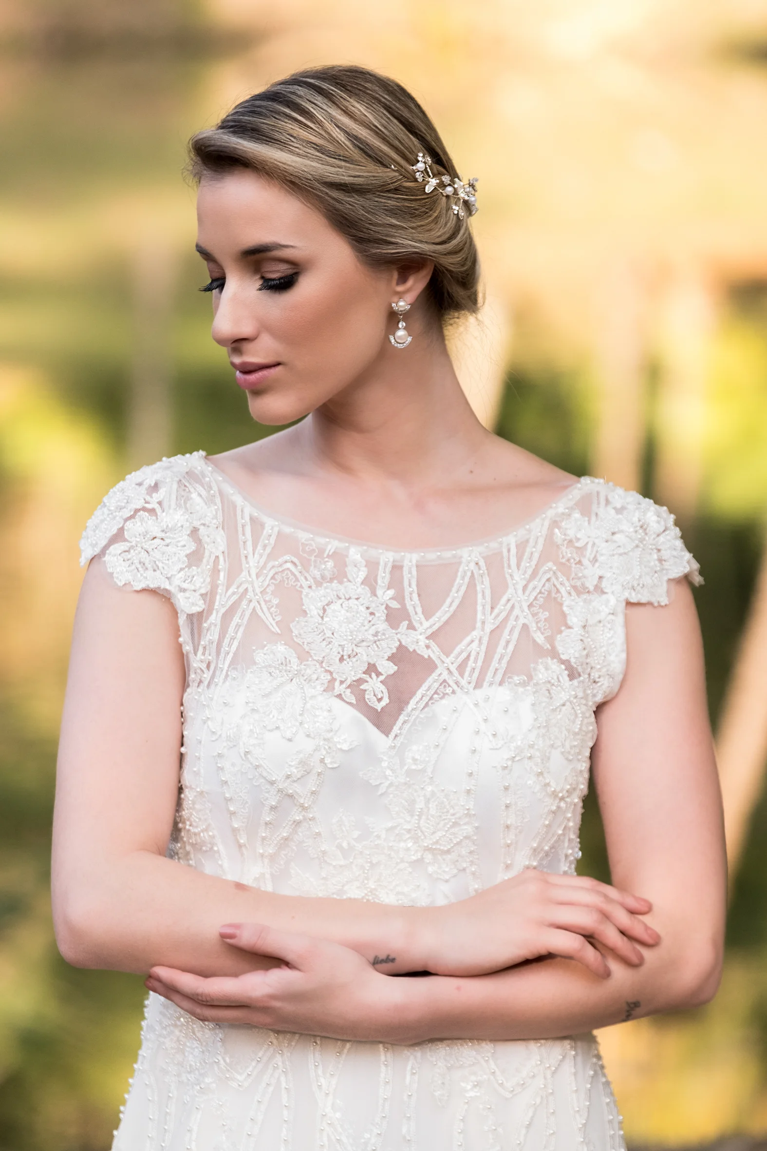Vestido Noiva Leve Renda Casamento Praia Campo