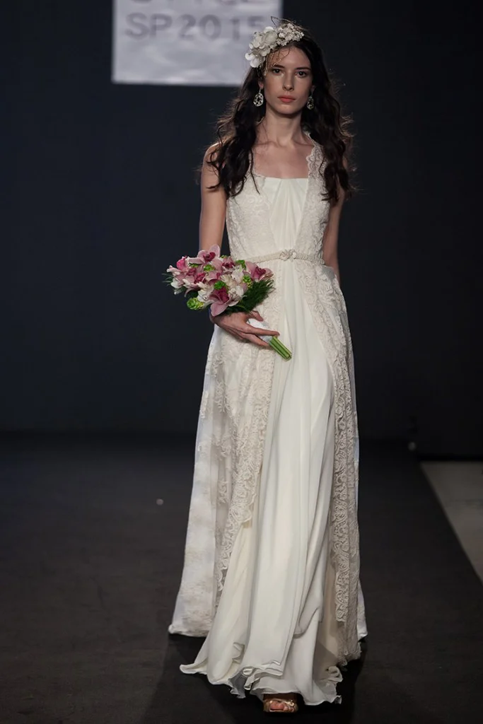 Vestido Noiva Leve Renda Casamento Praia Campo