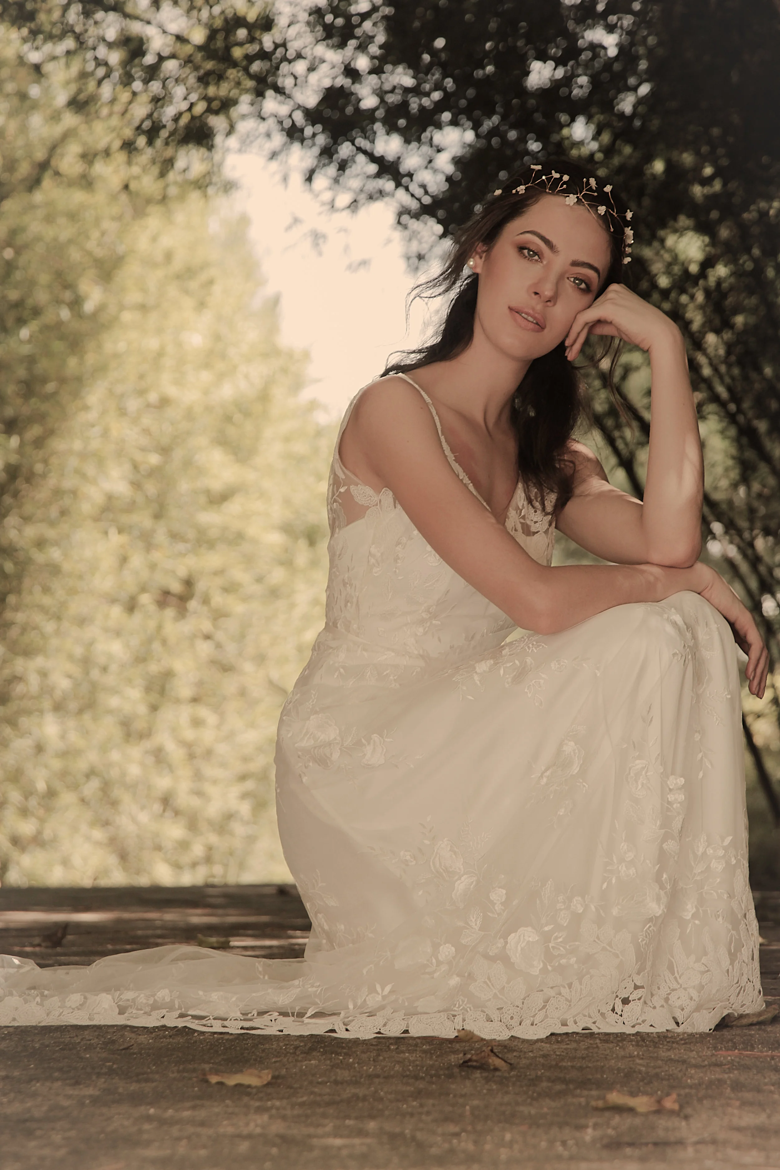 Vestido Noiva Leve Renda Casamento Praia Campo