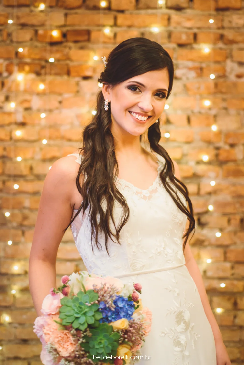 Vestido Noiva Leve Renda Casamento Praia Campo