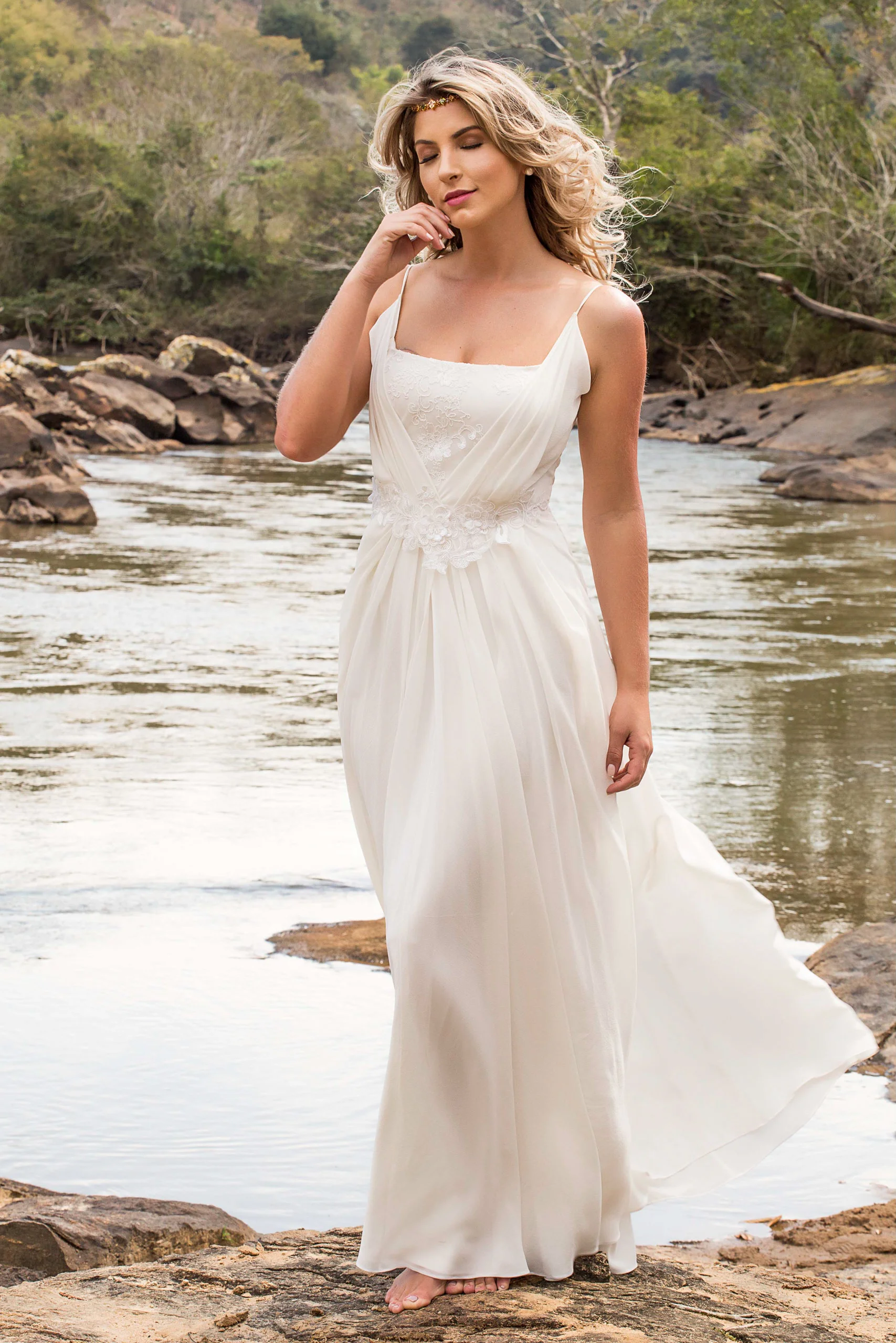 Vestido De Noiva Para Casamento Na Praia Simples Noiva Para
