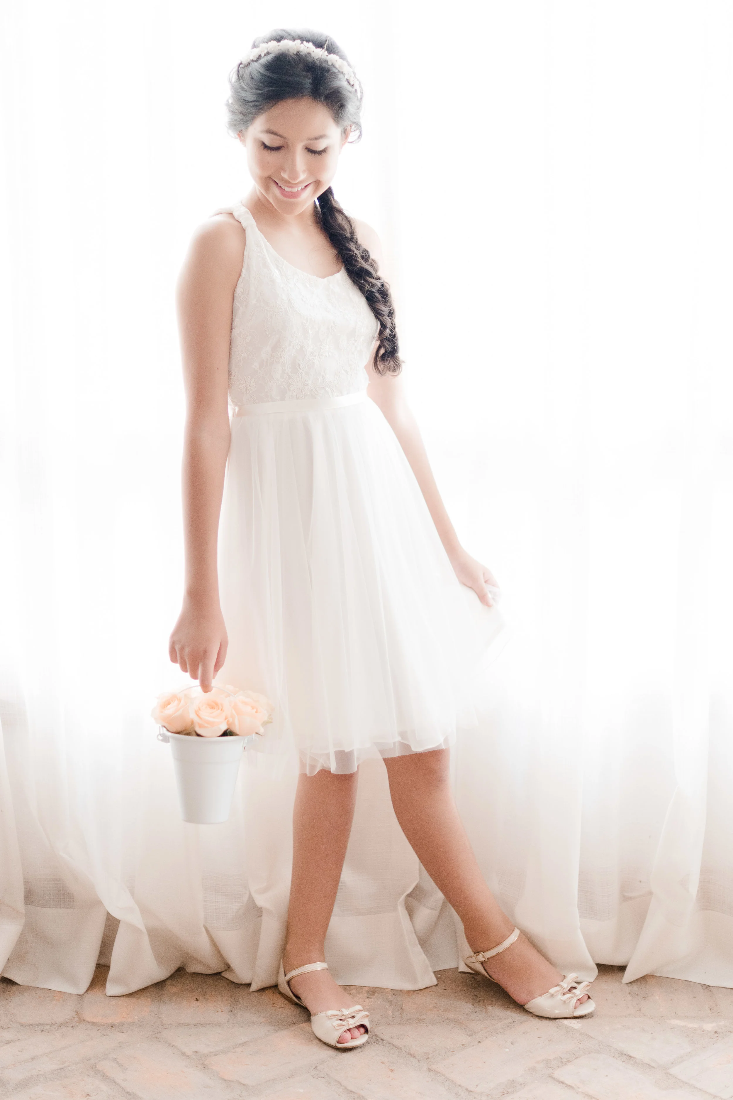 Honra Casamento Vestido De Dama Simples Daminha Casamento Rústico