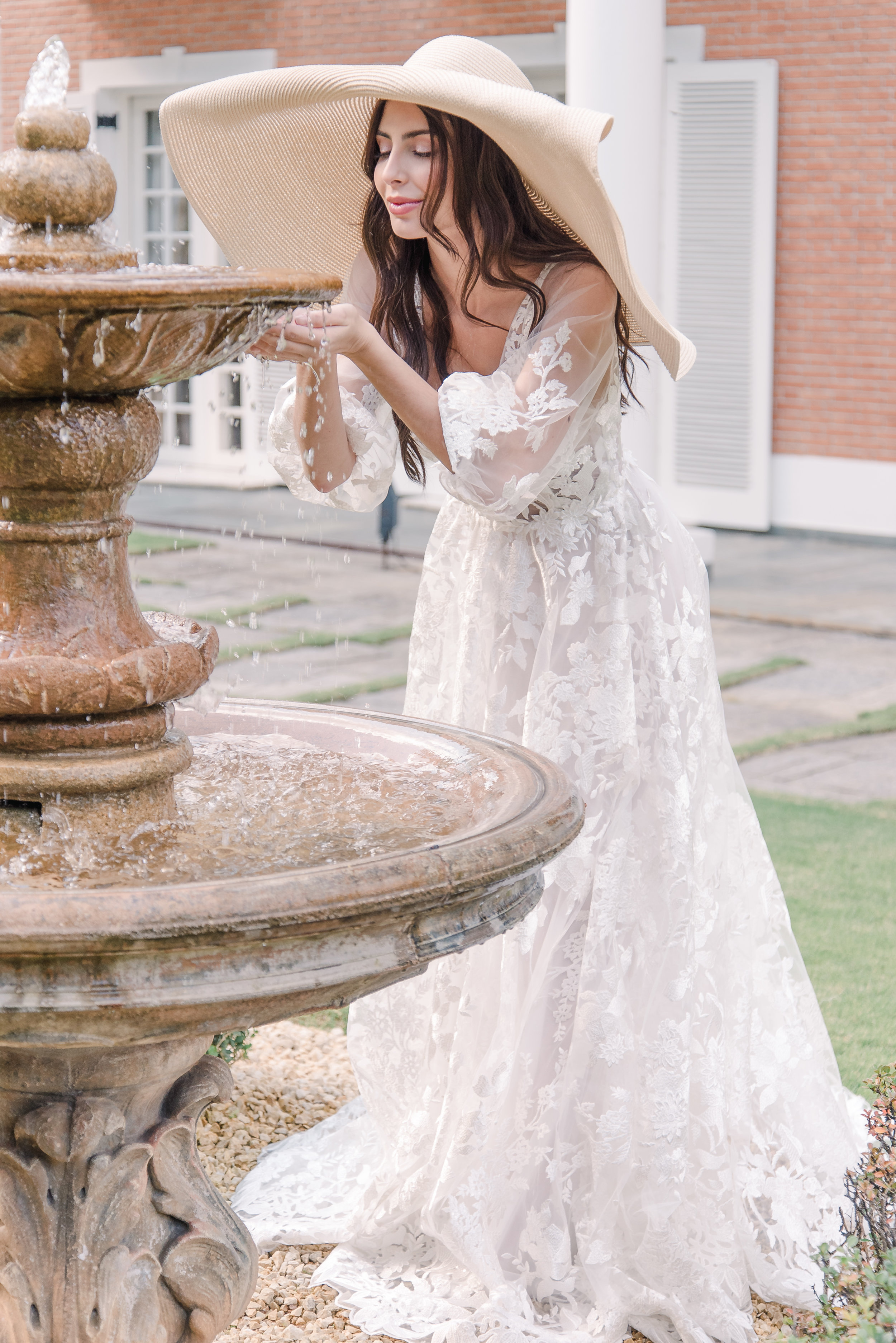 Vestido Noiva Leve Renda Casamento Praia Campo Karen Rodrigues