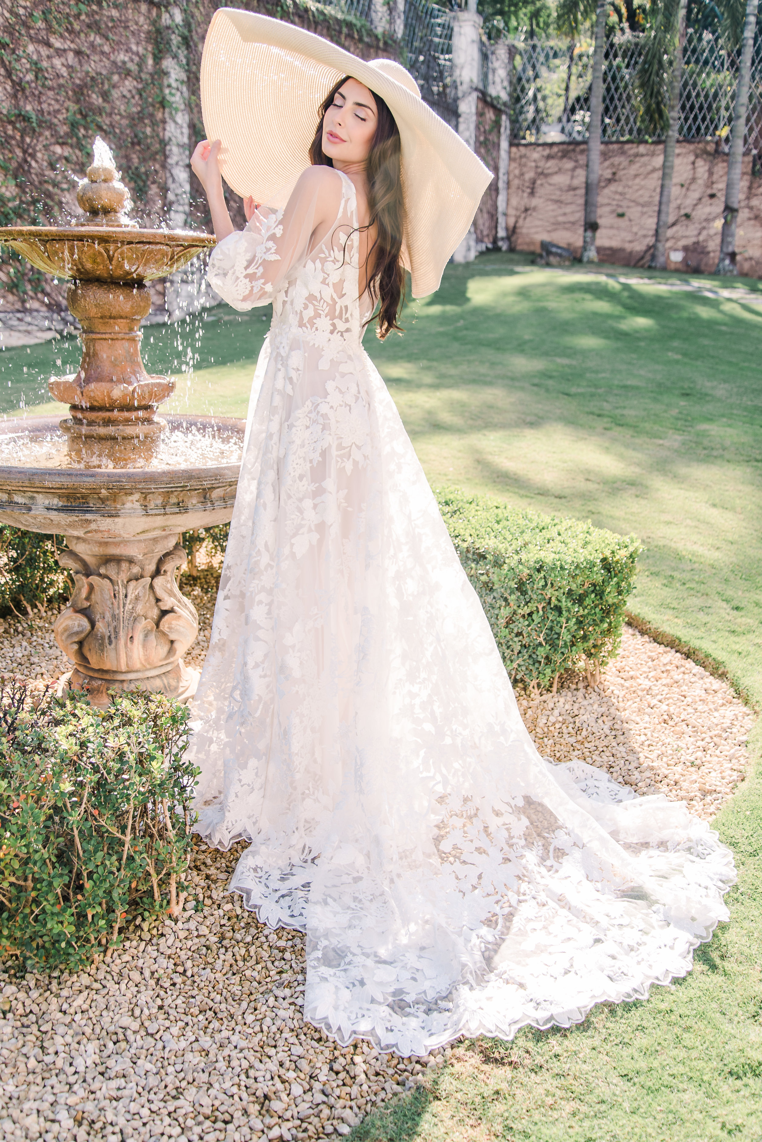 Vestido Noiva Leve Renda Casamento Praia Campo Karen Rodrigues
