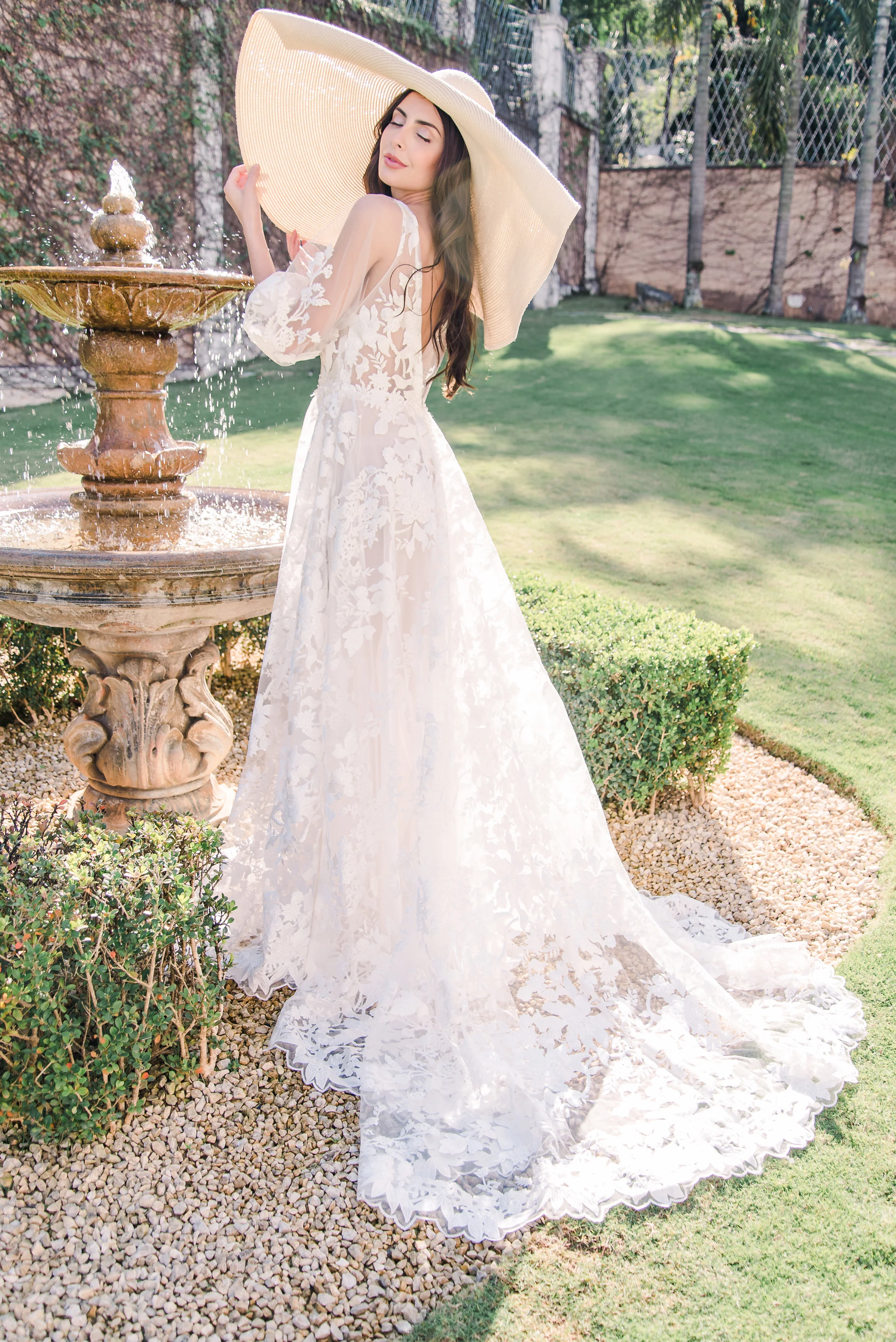 vestido de noiva para dia campo