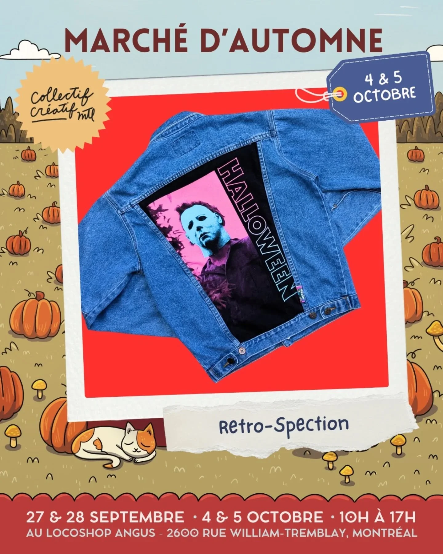 PART V
💥Pr&eacute;parez-vous &agrave; d&eacute;couvrir les cr&eacute;ateurs incroyables qui seront avec nous au March&eacute; d'AUTOMNE au Locoshops Angus! 💥

Au cours des prochains jours, nous allons vous pr&eacute;senter tous nos merveilleux expo