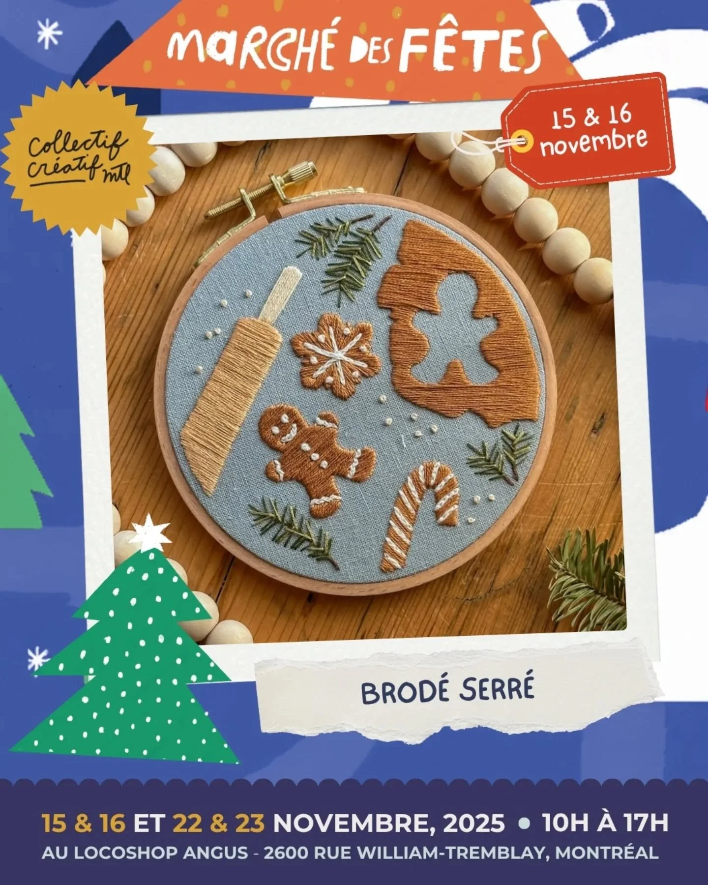 PART II 
Pr&eacute;parez-vous &agrave; d&eacute;couvrir les entreprises qui participeront au March&eacute; des F&ecirc;tes au Locoshops Angus au profit du @lephareenfantsetfamilles ! 

Au cours des prochains jours, nous allons vous pr&eacute;senter t