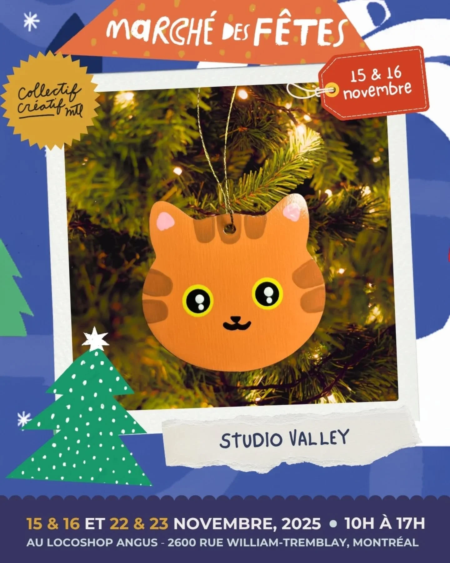 PART VI

Pr&eacute;parez-vous &agrave; d&eacute;couvrir les entreprises incroyables qui seront avec nous au March&eacute; des F&ecirc;tes au Locoshop Angus au profit du Phare, Enfants et familles!
Au cours des prochains jours, nous allons vous pr&eac