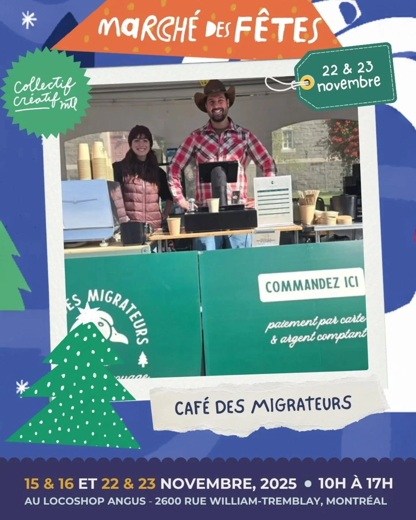 De Z &agrave; A!
Deuxi&egrave;me fin de semaine - entreprises du 22 &amp; 23 novembre 2025

Pr&eacute;parez-vous &agrave; d&eacute;couvrir les entreprises incroyables qui seront avec nous au March&eacute; des F&ecirc;tes au Locoshop Angus au profit d