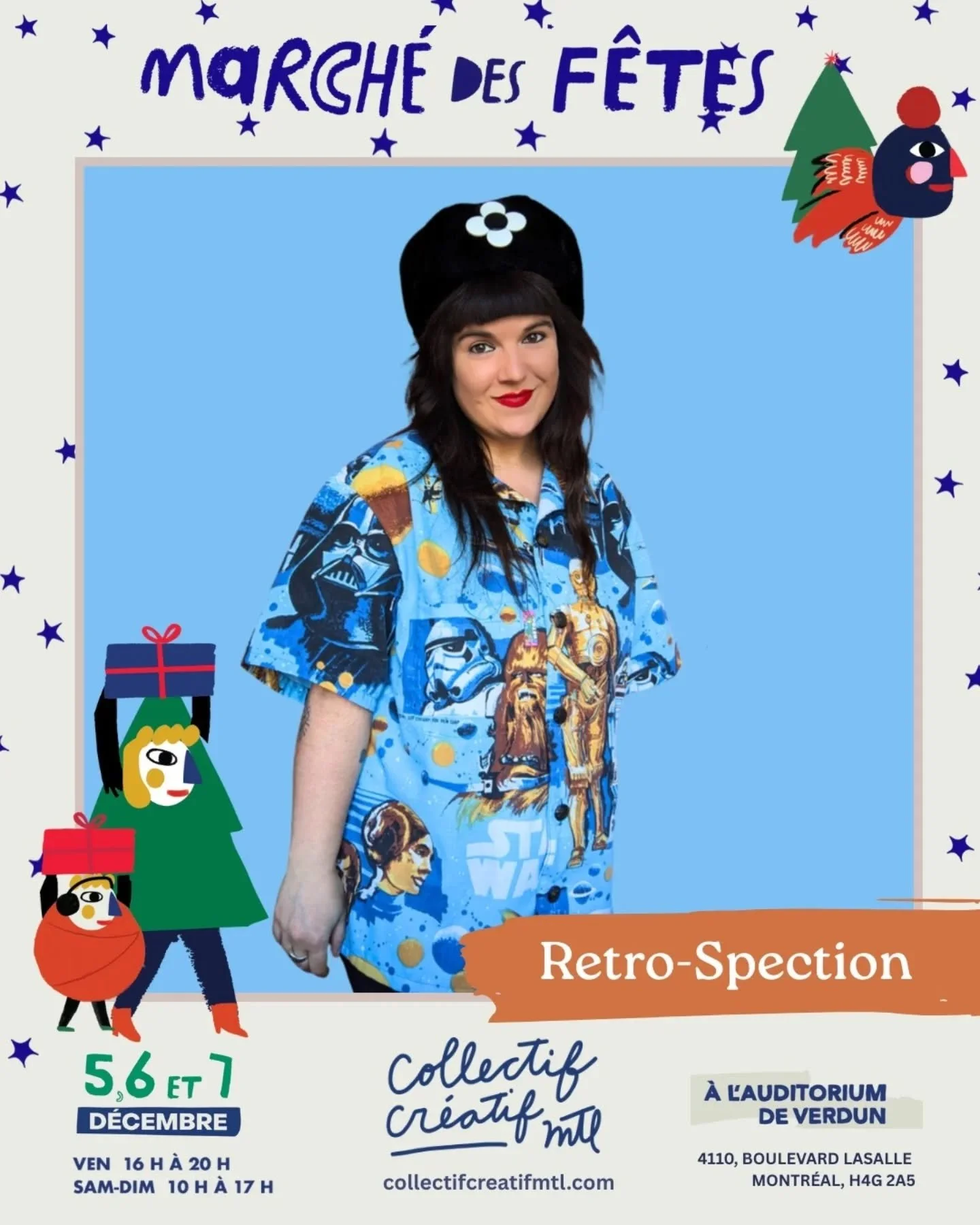 LAST PART!

Venez d&eacute;couvrir toutes ces merveilleuses entreprises au 
✨🎅🏻March&eacute; des F&ecirc;tes &agrave; l&rsquo;Auditorium de Verdun 2025🎅🏻✨

📆  5, 6 &amp; 7 d&eacute;cembre

⏰ VENDREDI - 16h &agrave; 20H
SAMEDI ET DIMANCHE - 10h &