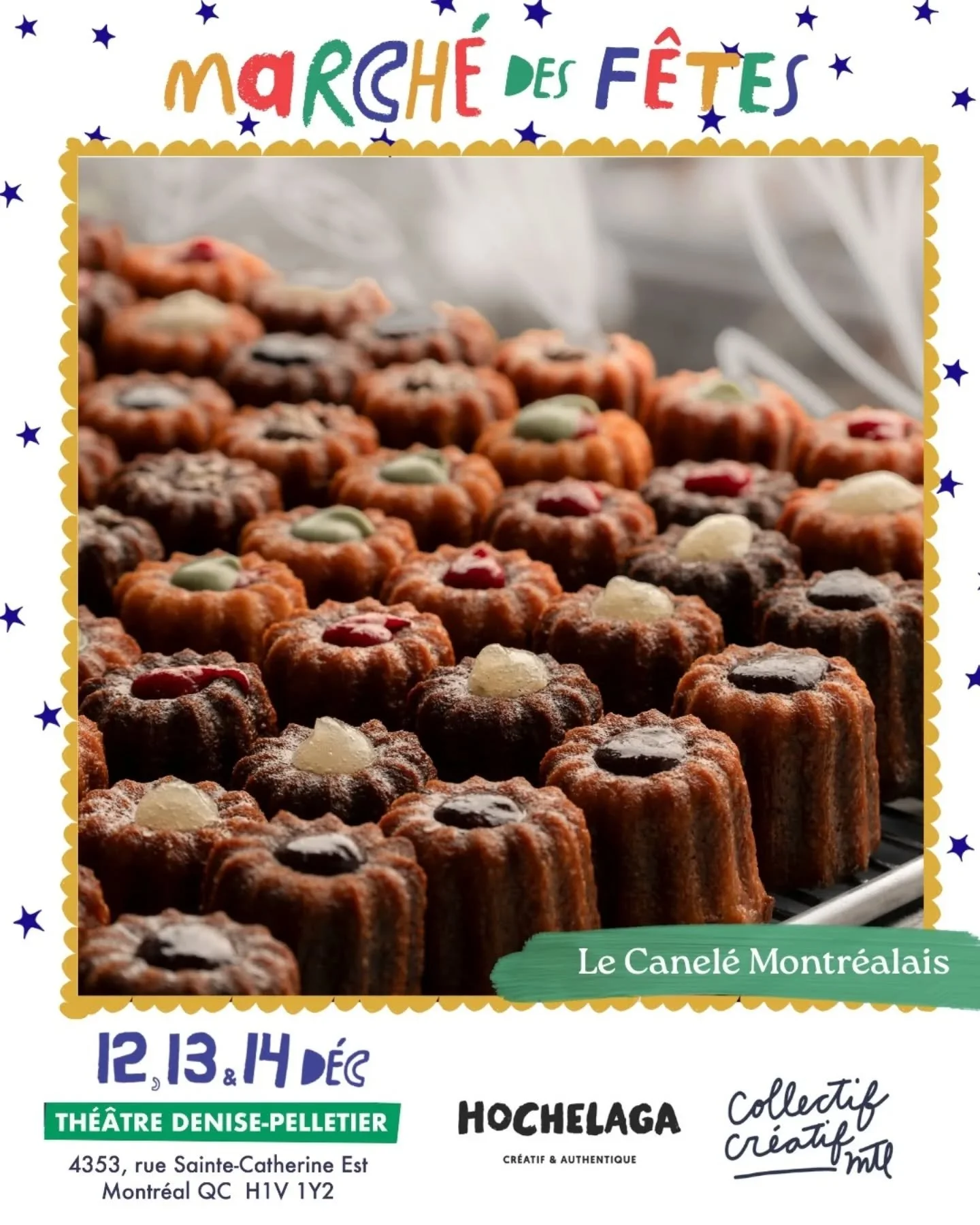 PART IV
C'est notre tout DERNIER MARCH&Eacute; DE 2025.et votre derni&egrave;re chance de venir magasiner vos cadeaux de No&euml;l aupr&egrave;s de 100+ entreprises d'ici!

✨La Magie du March&eacute; des F&ecirc;tes au Th&eacute;&acirc;tre Denise-Pel