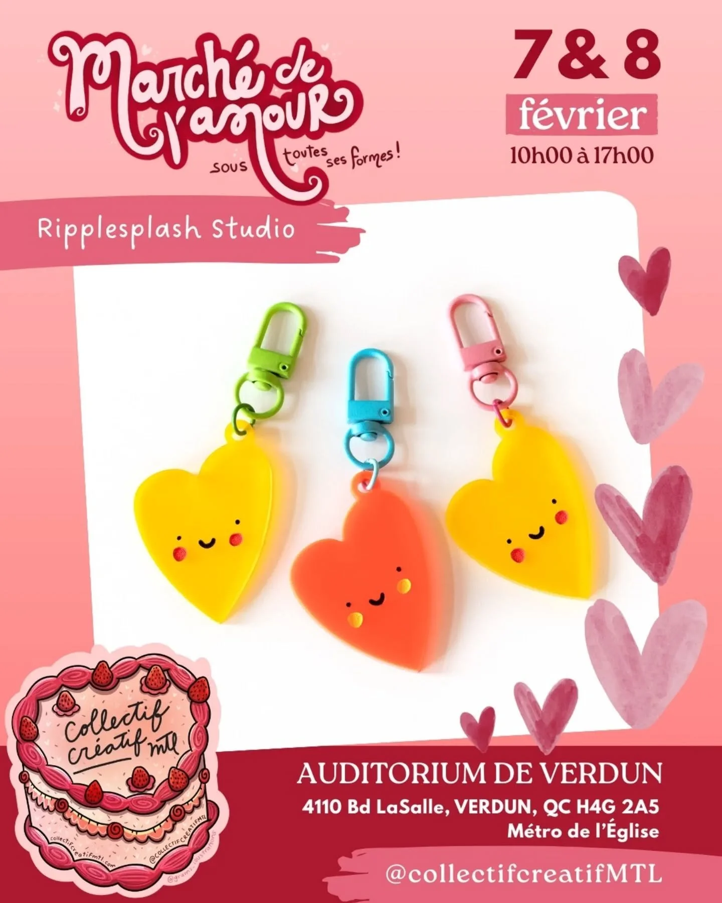 On continue &agrave; vous pr&eacute;senter les entreprises qui participent au March&eacute; de l&rsquo;amour sous toutes ses formes &agrave; l'Auditorium de Verdun!

Que ce soit pour ta douce moiti&eacute;, ta meilleure ami.e, ta maman, tes voisine.e