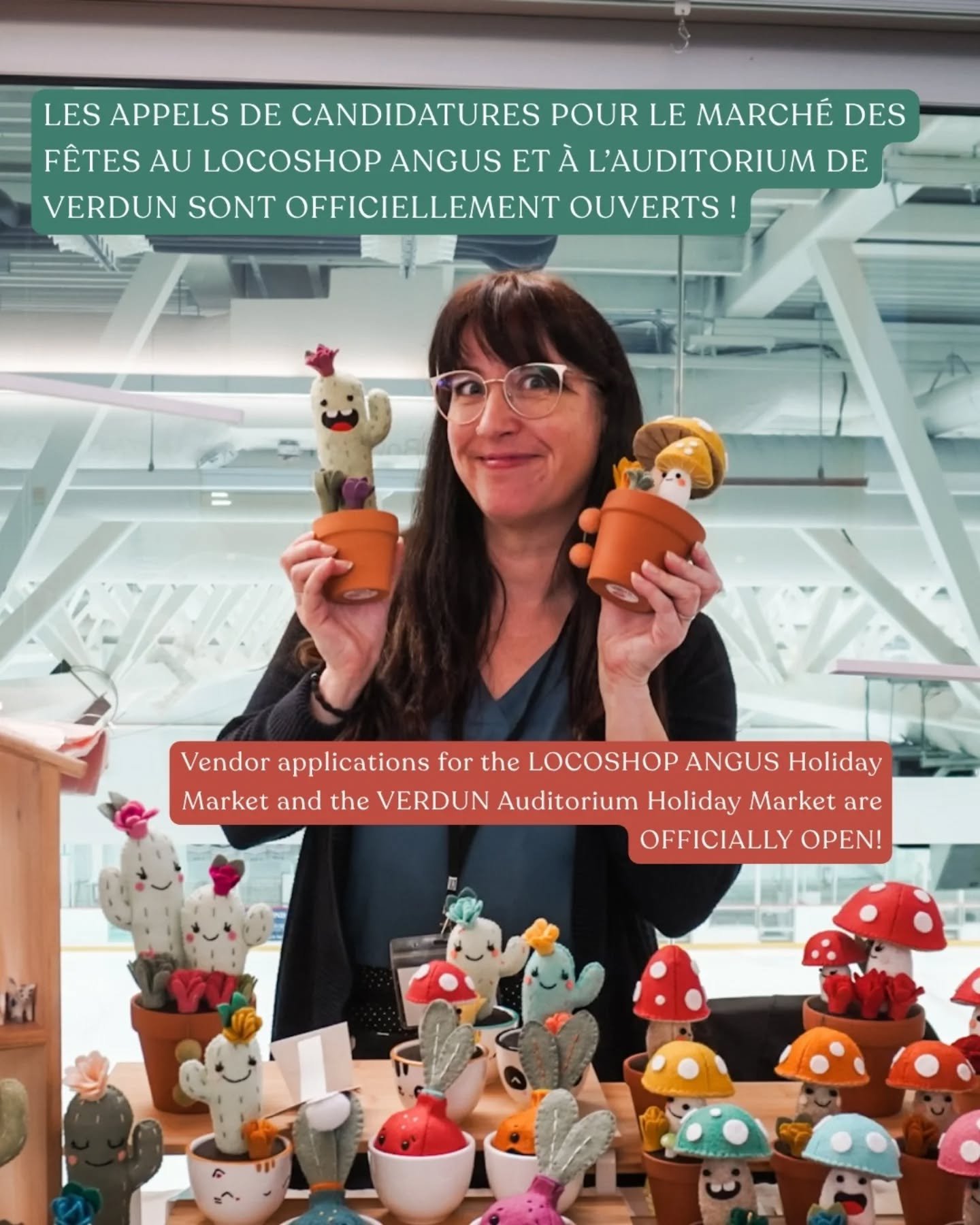 LES INSCRIPTIONS POUR NOS MARCH&Eacute;S DES F&Ecirc;TES 2026 SONT OFFICIELLEMENT OUVERTES ! 🎄 ✨

C&rsquo;est notre moment pr&eacute;f&eacute;r&eacute; de l&rsquo;ann&eacute;e&hellip; une saison magique que notre belle communaut&eacute; attend avec 