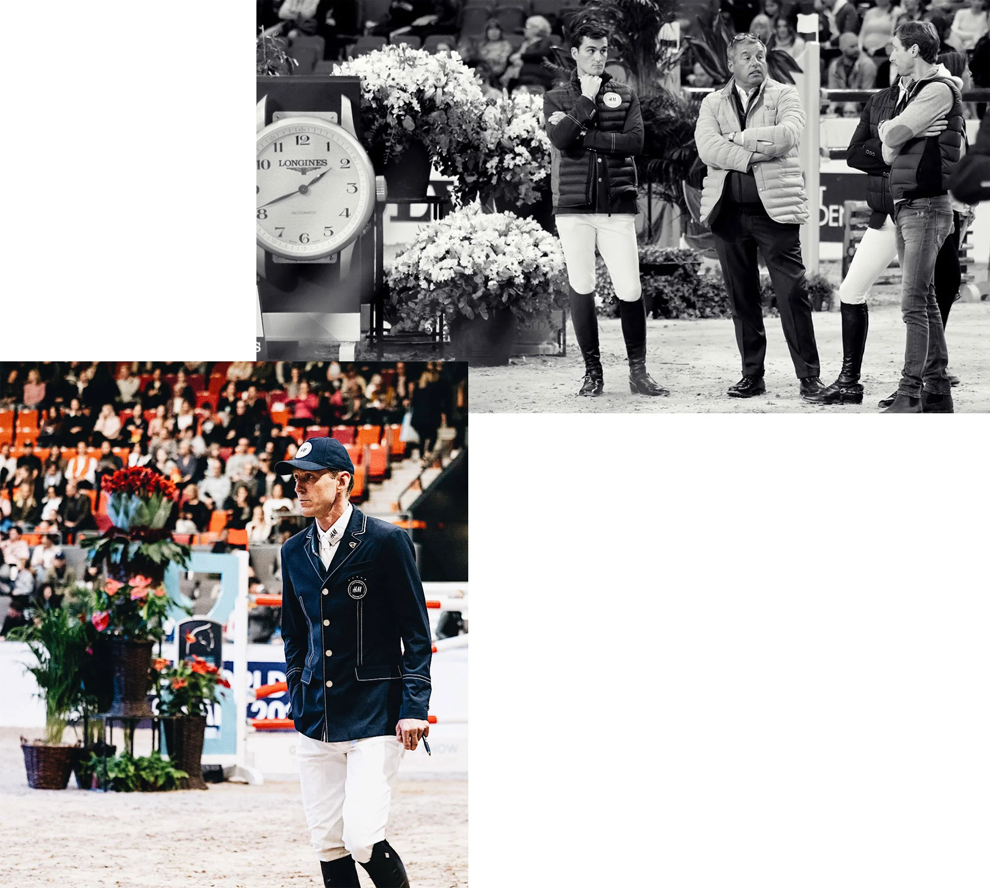 Olivier Philippaerts planlegger banen med pappa Ludo, mens Peder Fredricson helst går banen selv med penn og papir