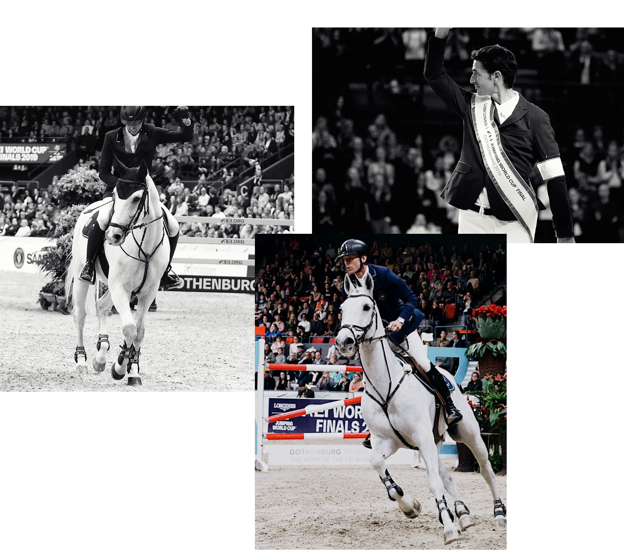 Topp 3: Steve Guerdat & Alamo, Martin Fuchs & Clooney 51, Peder Fredricson & Catch Me Not S
