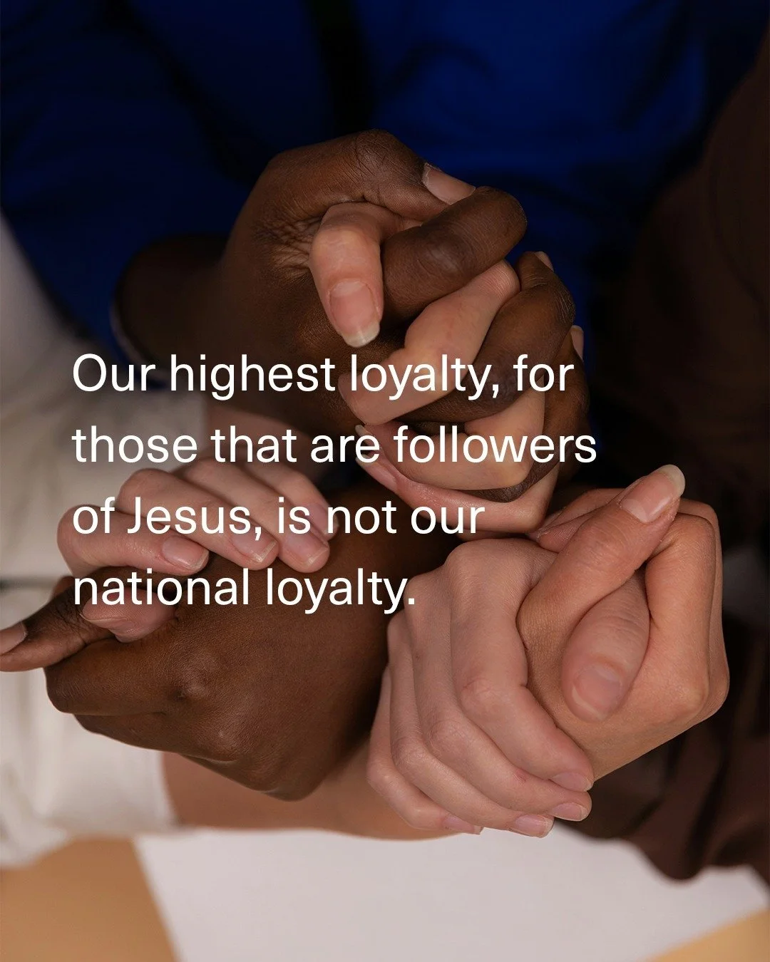 Drop a &quot;🙏&quot; in the comments if you're praying we can all be committed to this vision. 

#gospeltribe #tribalism #unity #childofgod