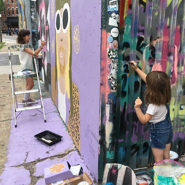 New generation of #graffiti artists taking the streets @thebushwickcollective @lolatheillustrator