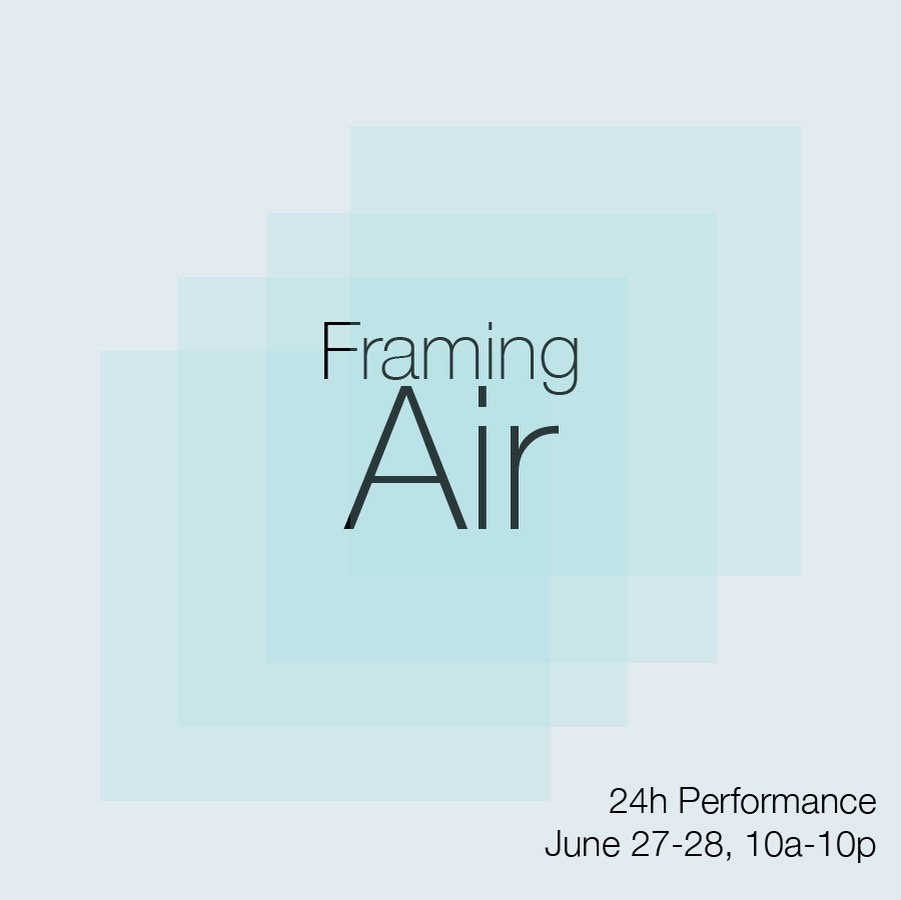 *Save the date* FRAMING AIR
A 24-Hour Performance Program
June 27-28, 2026
10am-10pm daily 
Part of @upstateartweekend

Glasshouse Project is thrilled to present Framing Air, a two-day outdoor durational performance program featuring works and gestur