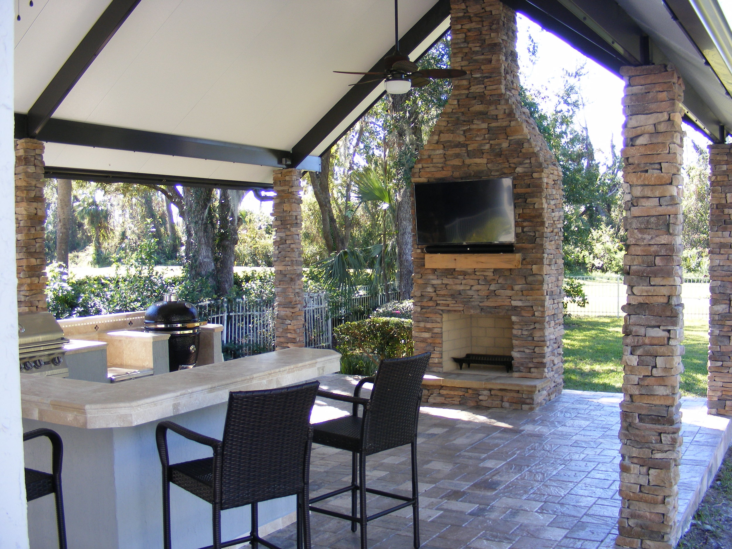 FIREPLACES — Outdoor Kitchens by Design