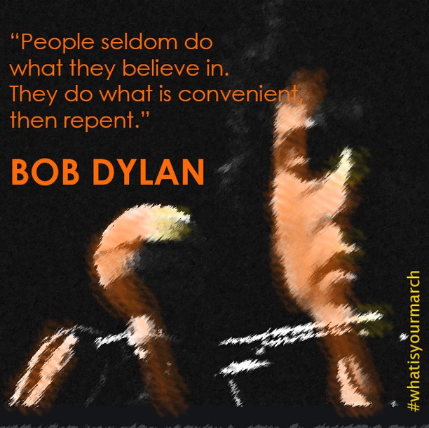 #BobDylan is one of the most influential artists of our time and has made a major impact in pop culture. Often referred to as the &ldquo;voice of a generation,&rdquo; his songs and writing many times explored social and political issues. &ldquo;Peopl