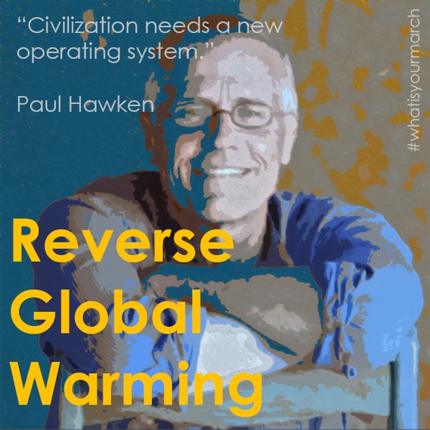 Paul Hawken is an American environmentalist, entrepreneur, journalist, and author. He&rsquo;s also the Executive Director of Project Drawdown, which is a plan to reverse global warming. &ldquo;This planet came with a set of instructions, but we seem 