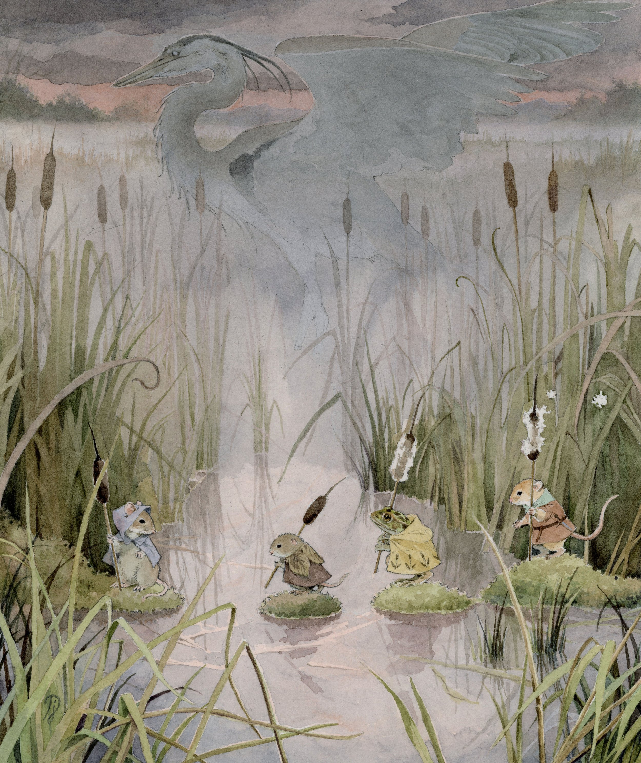 The Cattail Procession