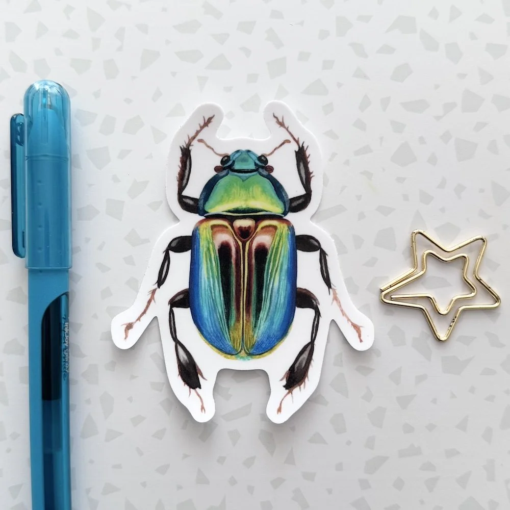 Beetle Sticker