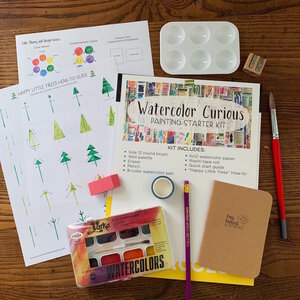 Watercolor Curious Starter Kit — Amy Richards Illustration