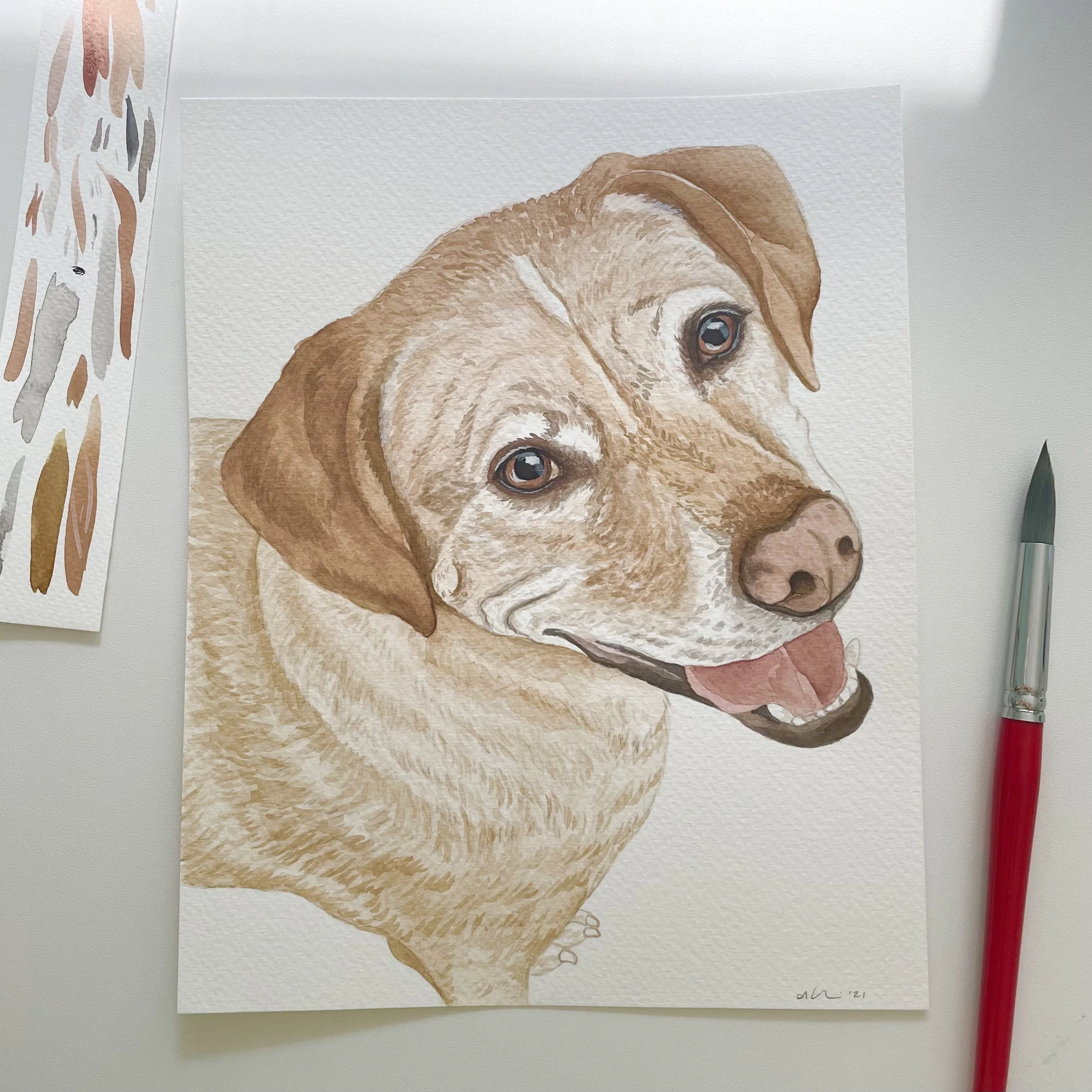 8x10 Custom Pet Portrait