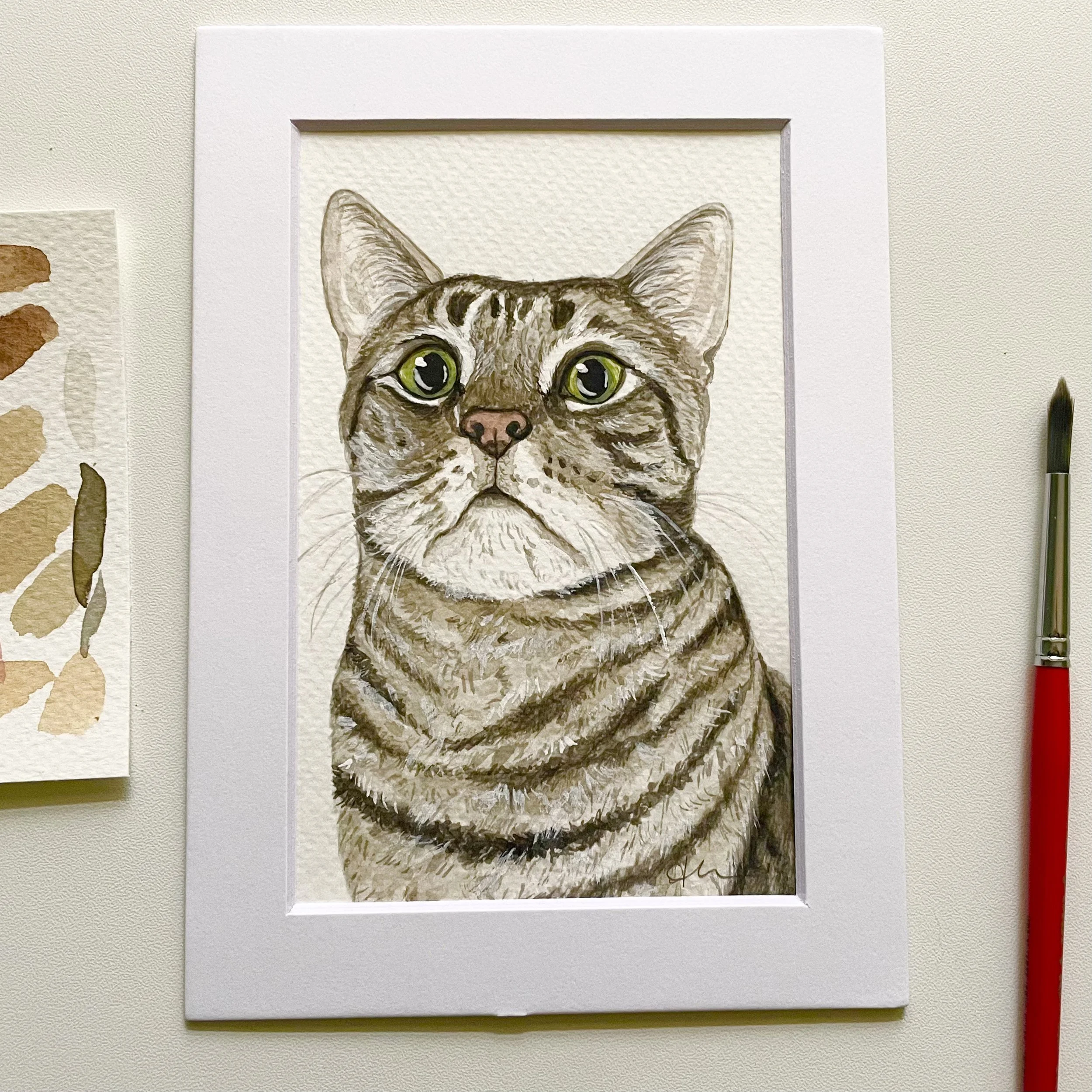 4x6 Custom Pet Portrait