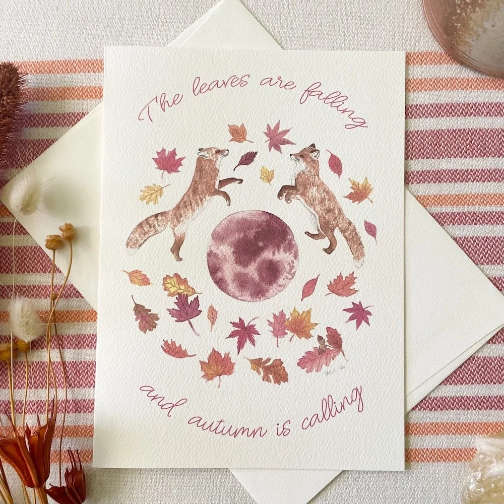 *NEW* Autumn is Calling Card