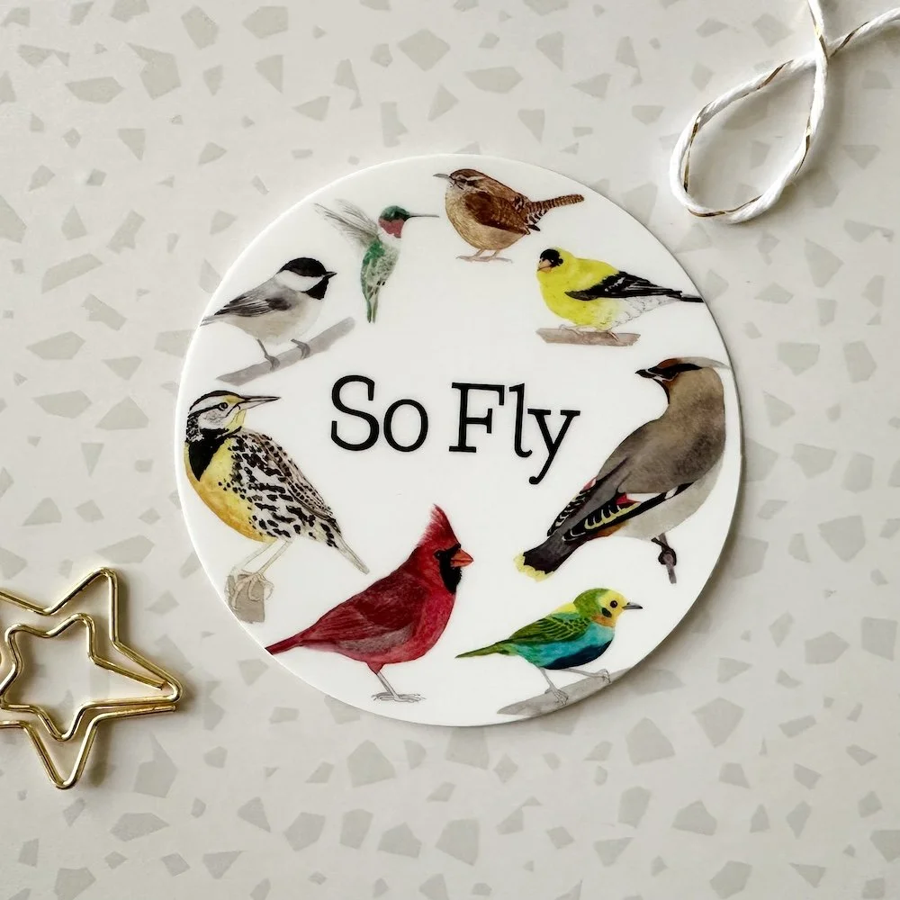 Bird Vinyl Sticker